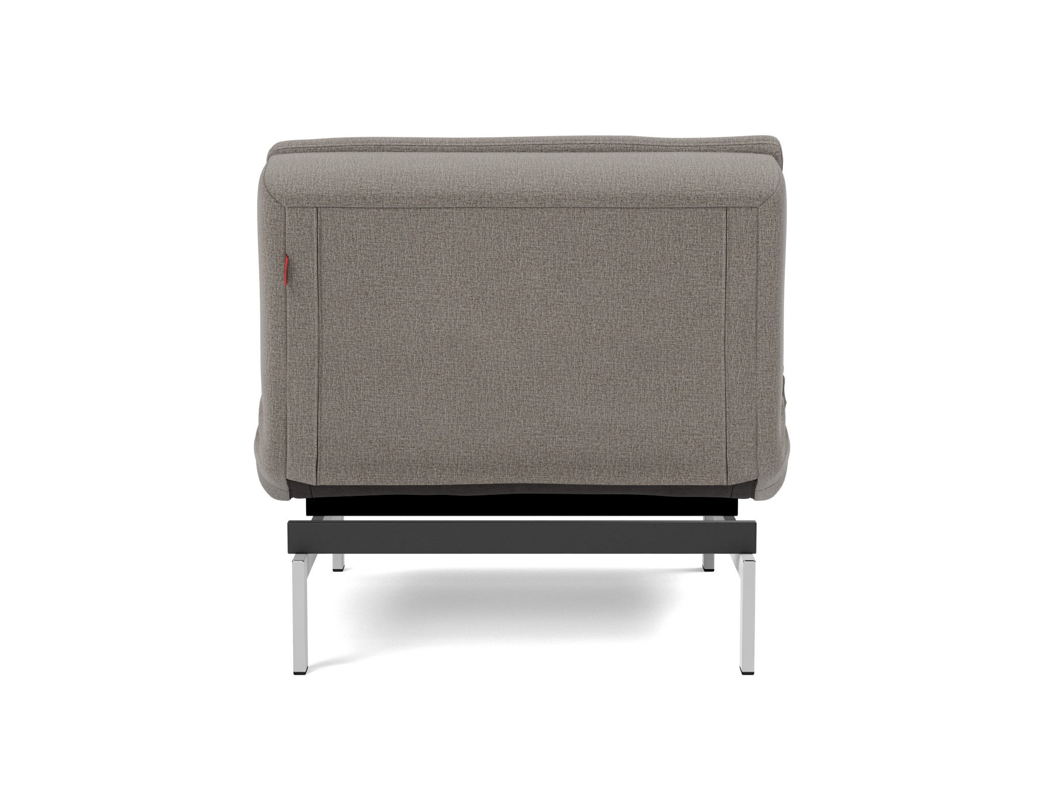 Sessel Dublexo Flachgewebe Mixed Dance 521-Grey Beine Chrom
