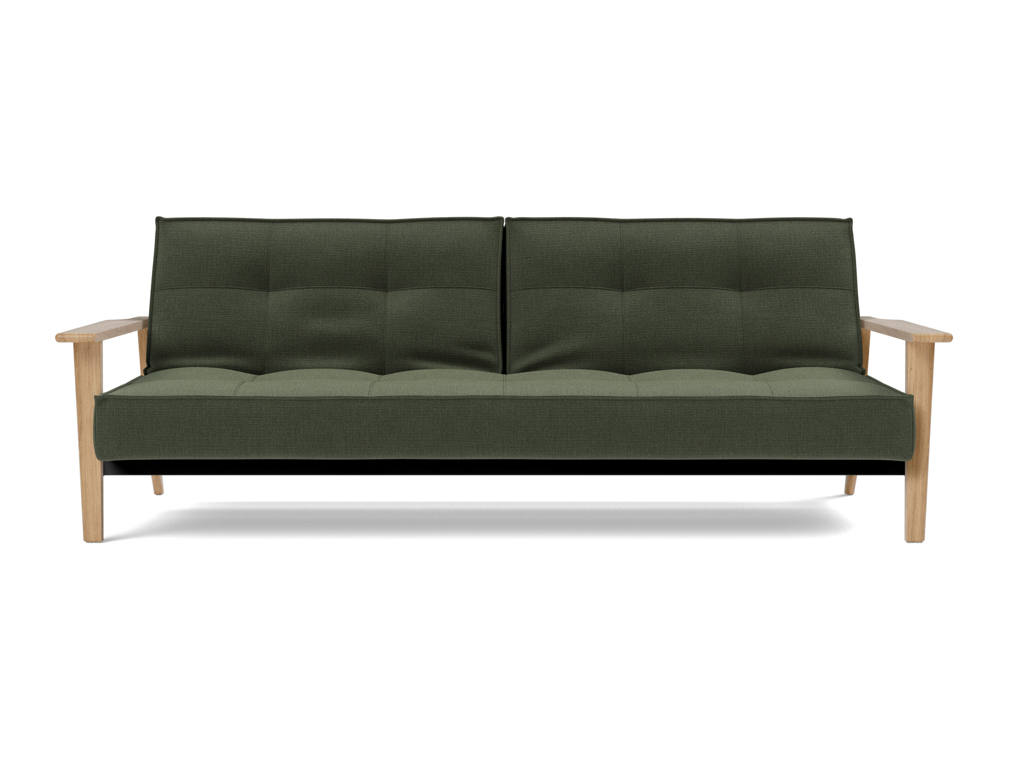 Schlafsofa Splitback Frej Chenille Esina 413-Olive-Green