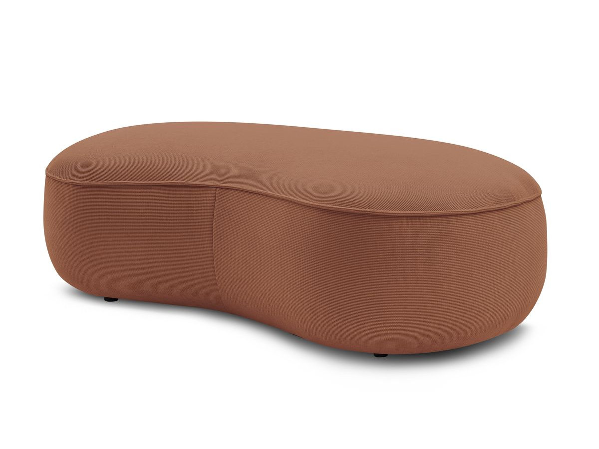 Bobochic Saint-germain Pouf Strukturstoff Orange