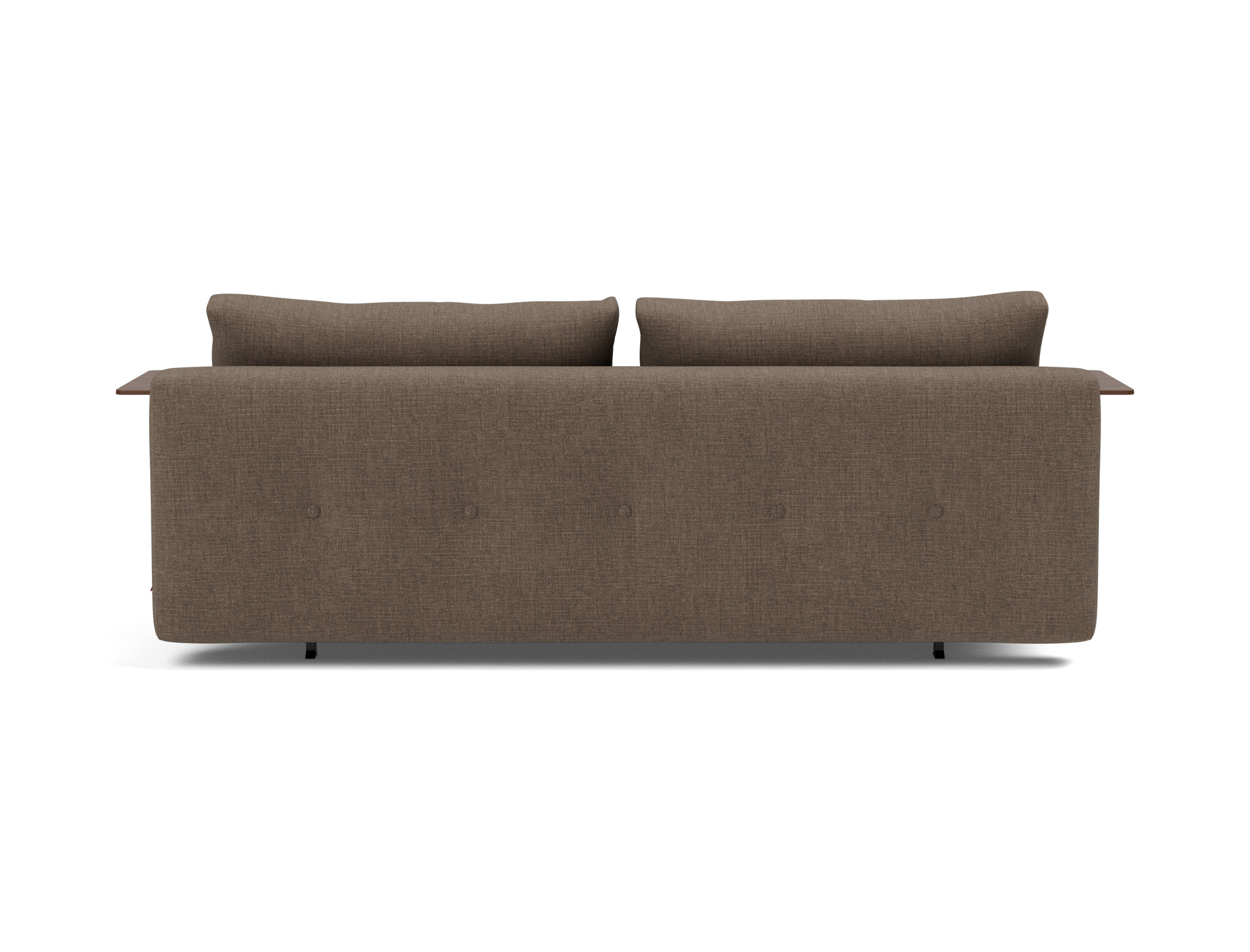 Schlafsofa Recast mit Armlehnen Chenille Esina 411-Cedar-Brown