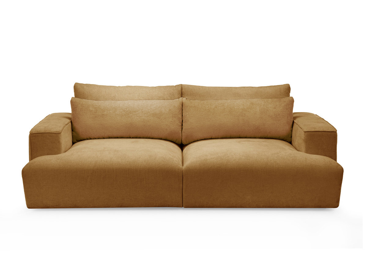 Bobochic Twiny Sofa 3-Sitzer Stoff Gelb