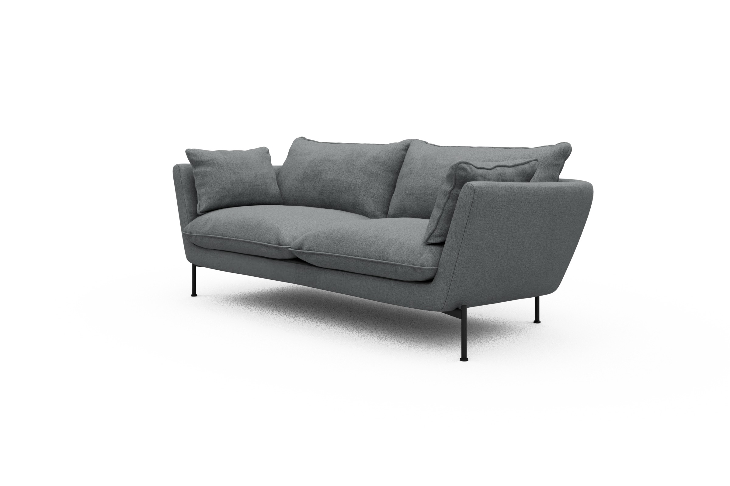 Sofa Anton PREMIUM 2-Sitzer Casone-Gravel-Grey