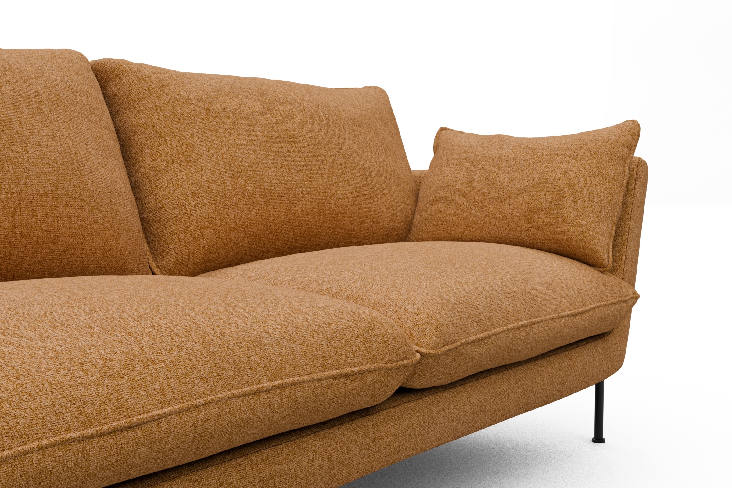 Sofa Anton 3-Sitzer Casone-Warm-Yellow