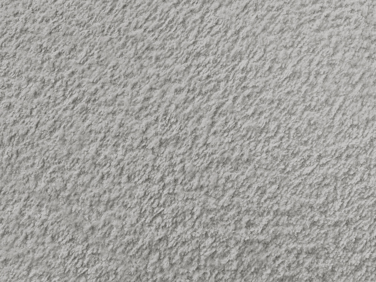 Bobochic Fuji Schlafsofa 3-Sitzer mit Bettkasten und Pouf Bouclé-Stoff Hellgrau