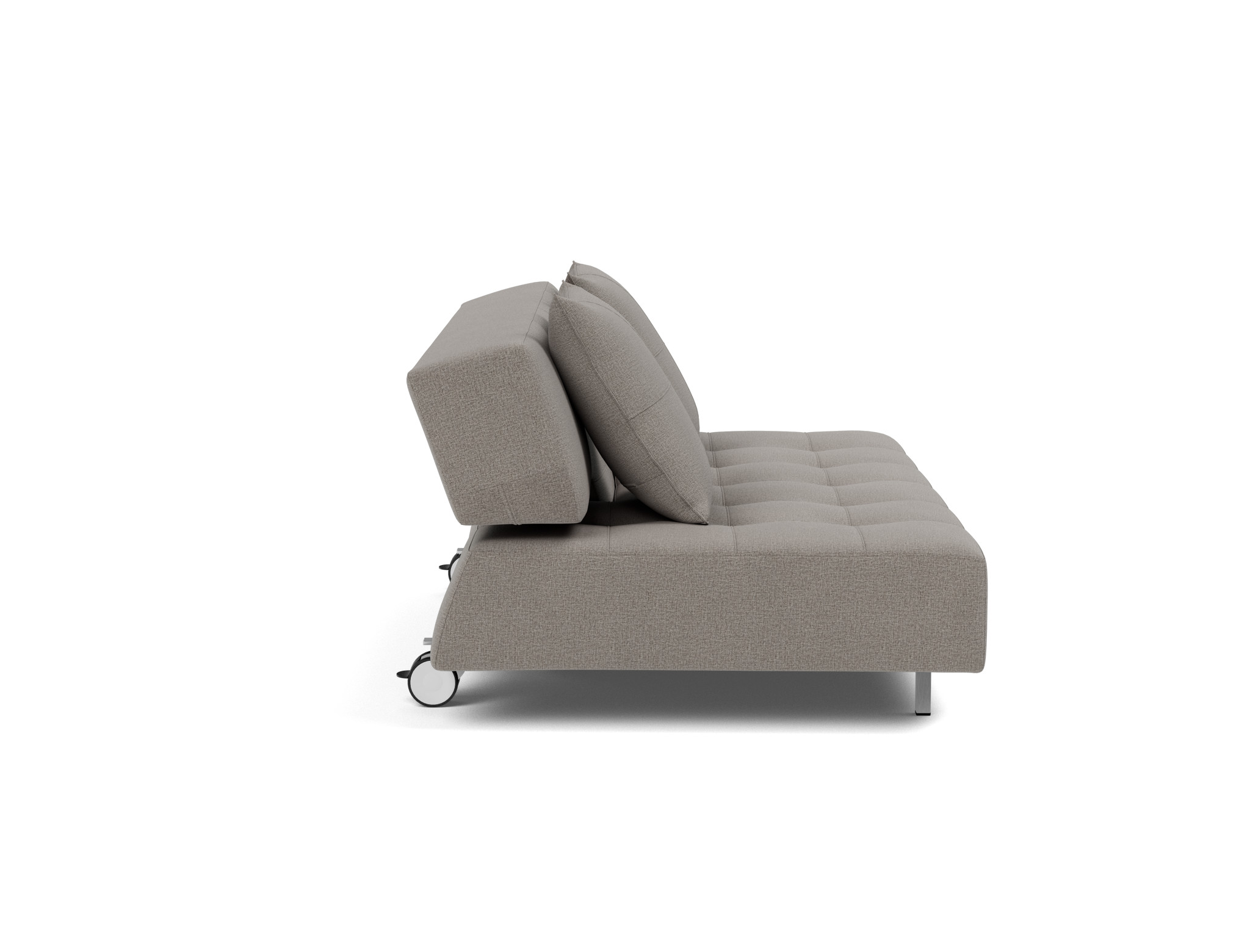 Schlafsofa Long Horn D.E.L. Flachgewebe Mixed Dance 521-Grey