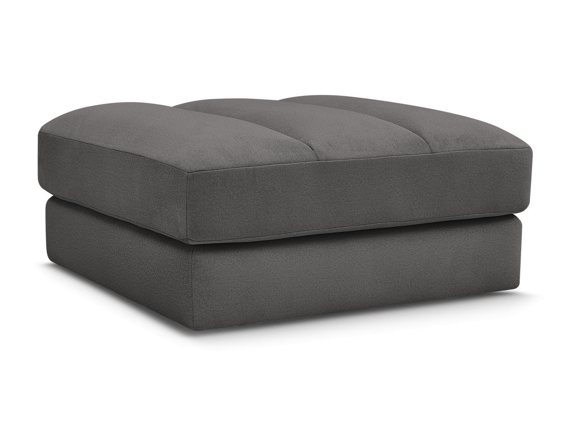Bobochic Sierra Pouf Samt Schwarz