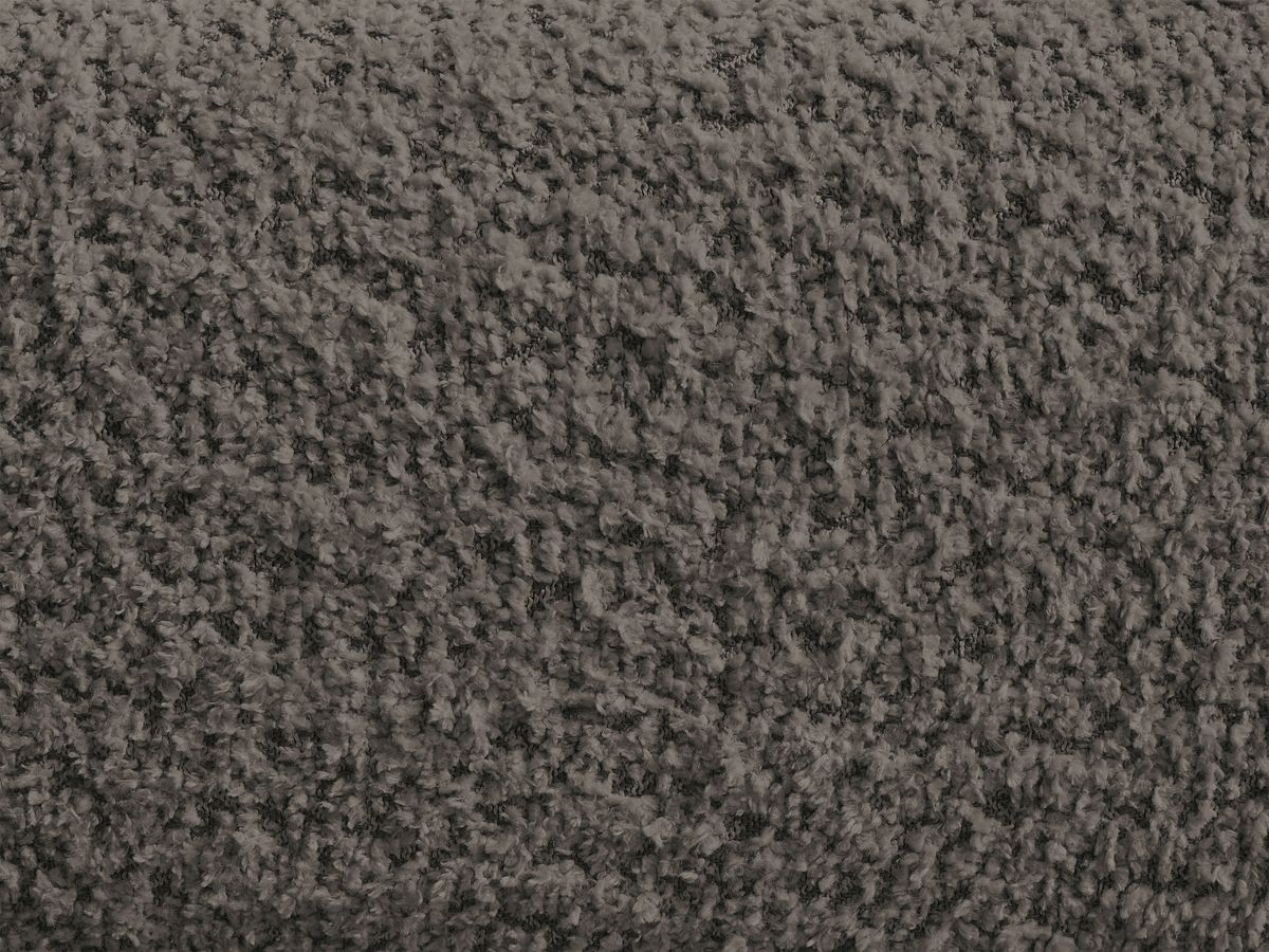 Bobochic Alya Pouf Bouclé-Stoff Braun