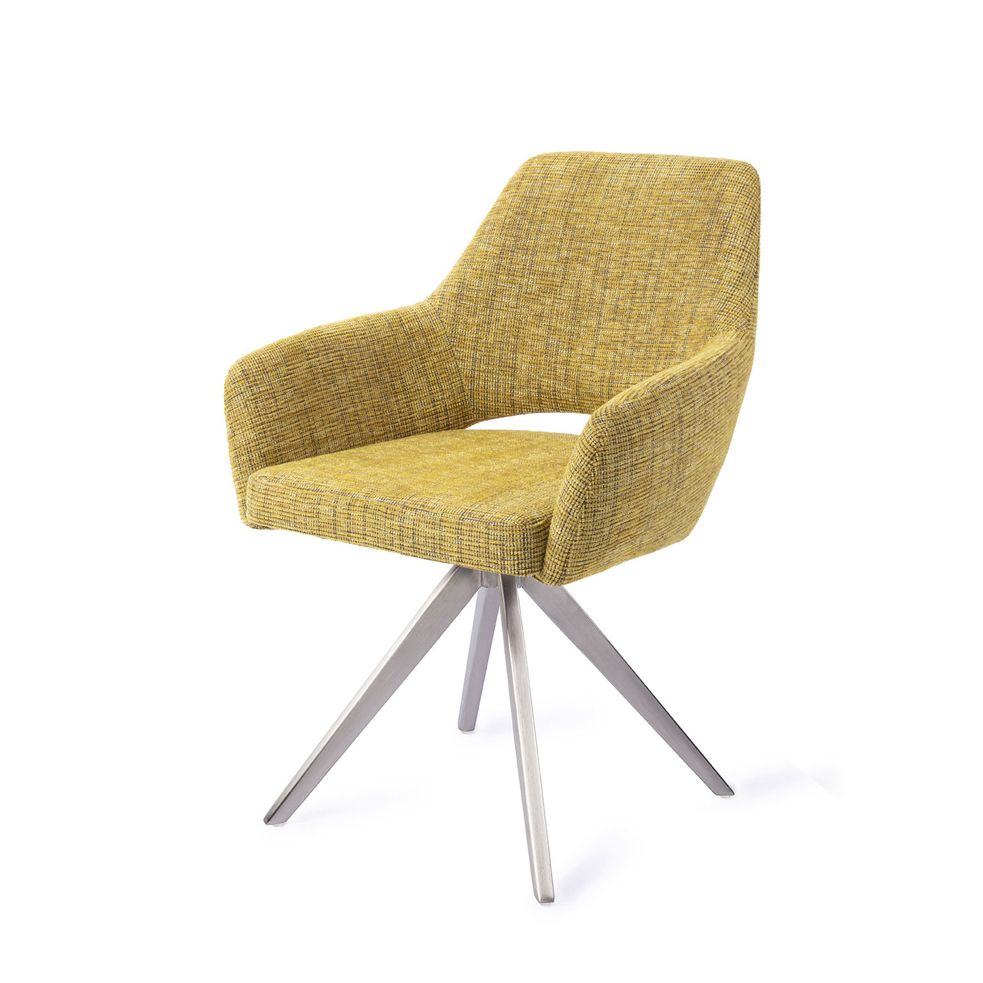 Jesper Home Esszimmerstuhl Yanai Lemon Lines Turn Stahl