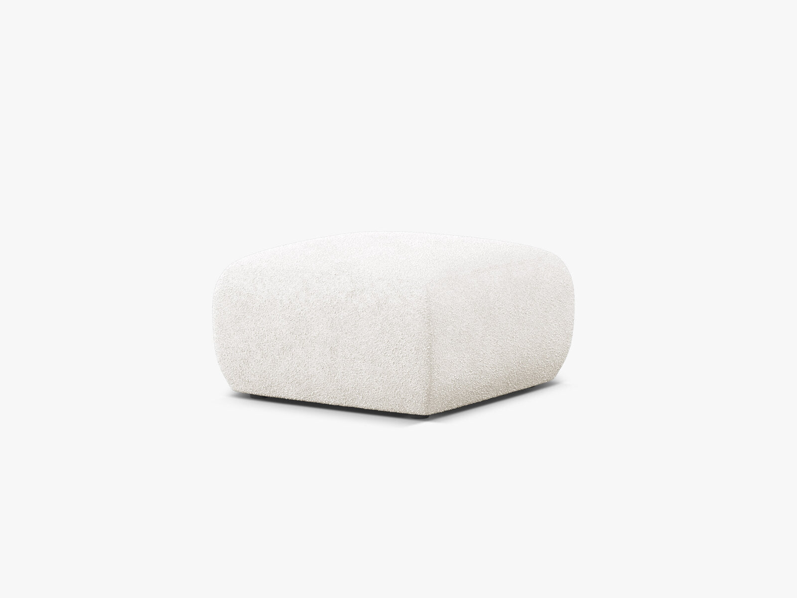 Micadoni Hocker Molino Medium Boucle Baloo Weiß