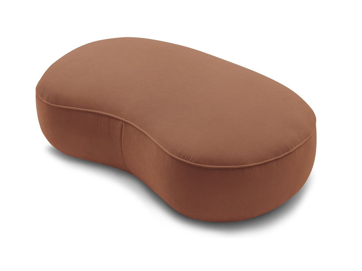 Bobochic Saint-germain Pouf Strukturstoff Orange