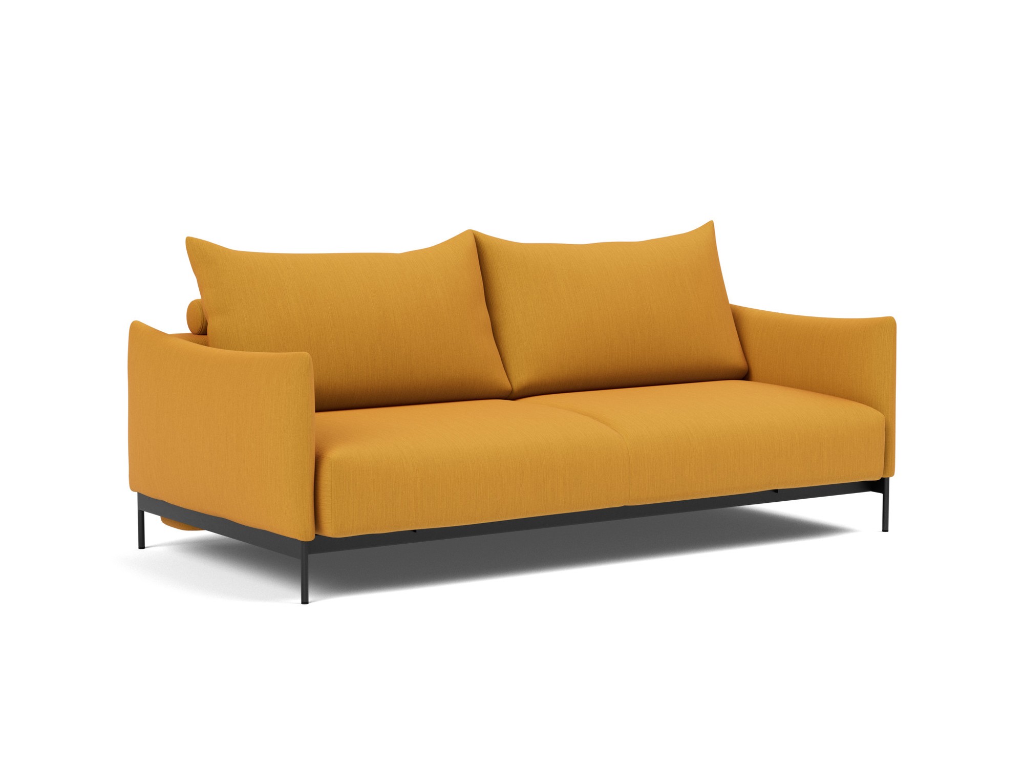 Schlafsofa Malloy Flachgewebe Elegance 507-Burned-Curry