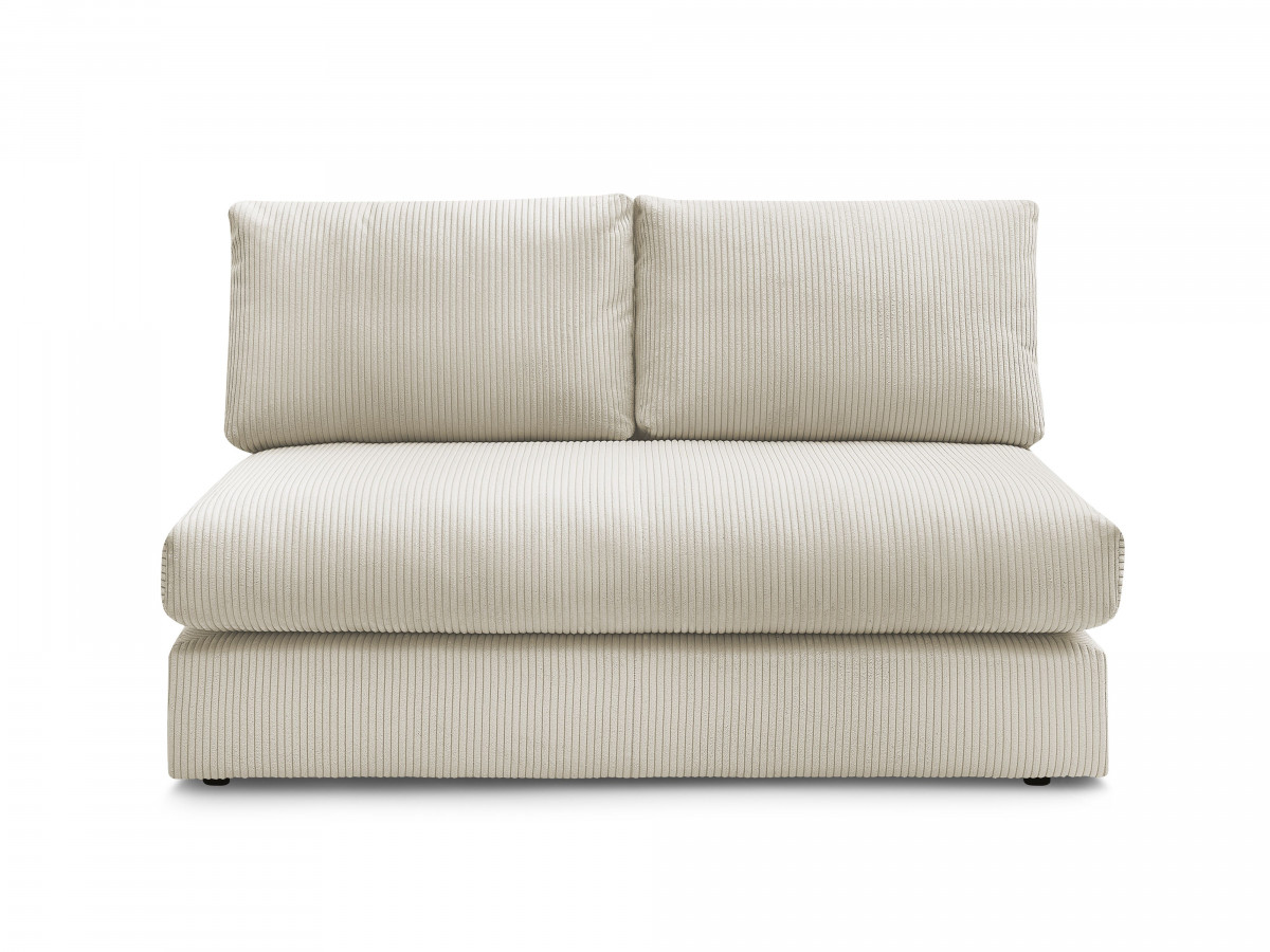 Bobochic Paris Sofamodul 2-Sitzer Cordsamt Beige