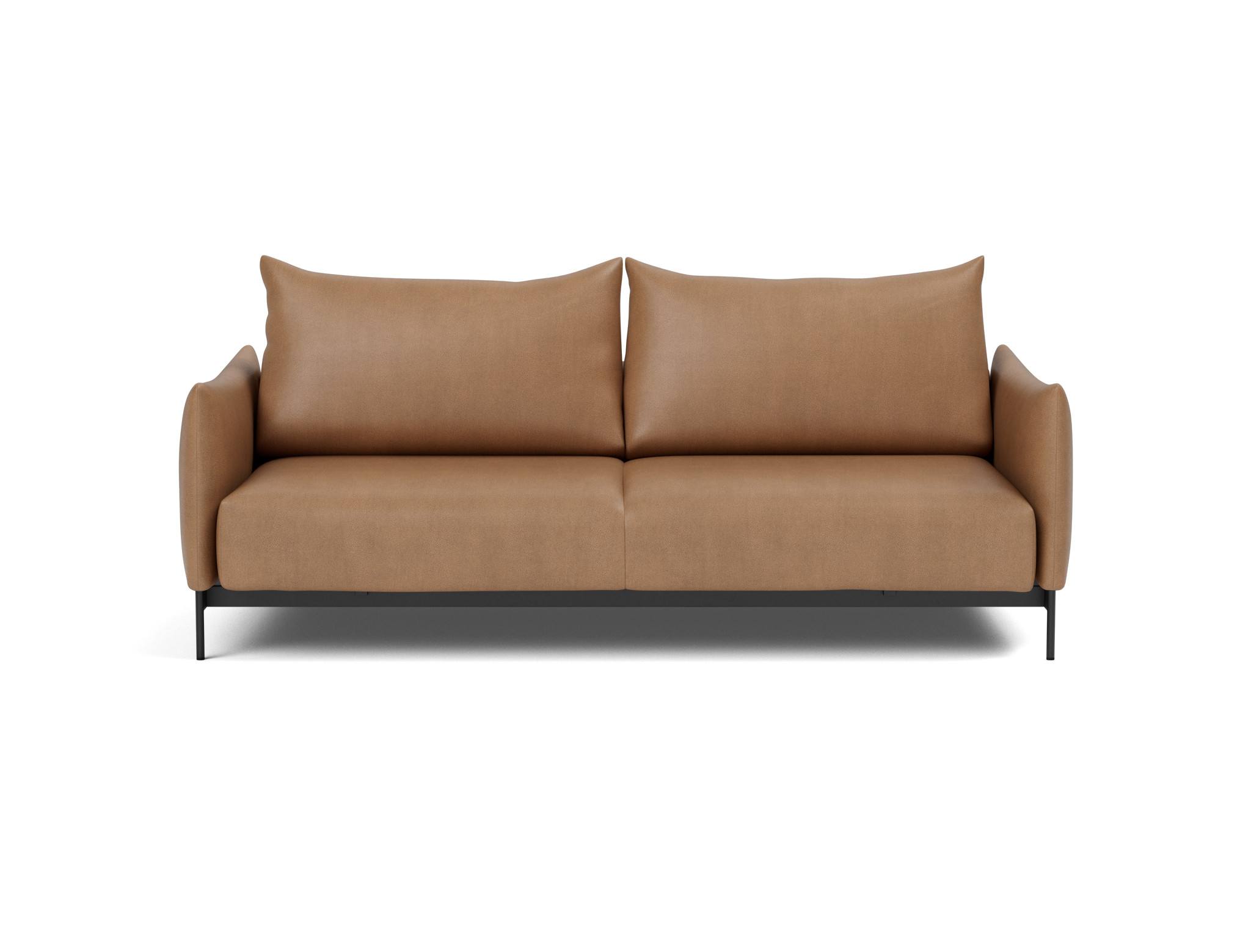 Schlafsofa Malloy Lederoptik Faunal 551-Brown