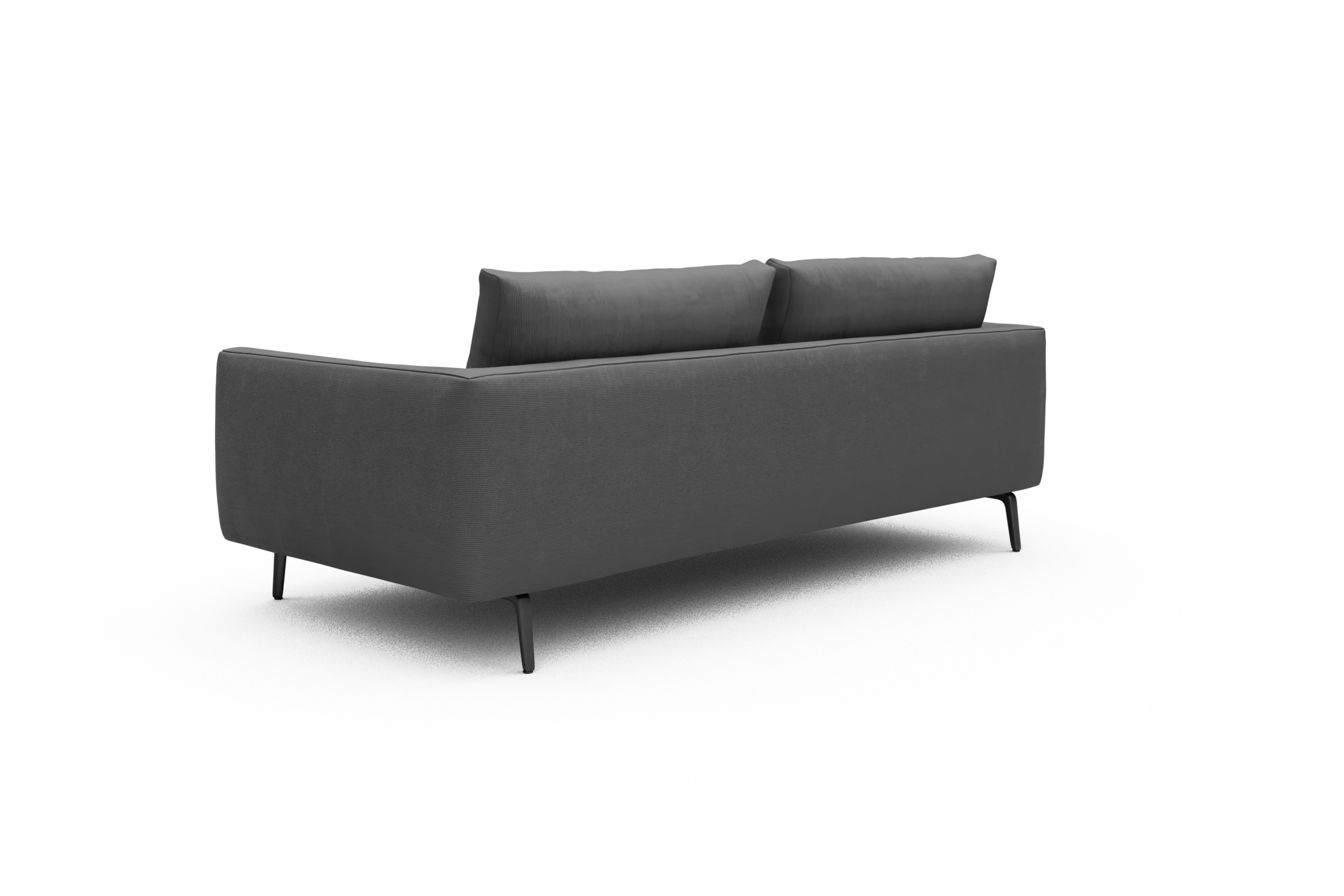 Sofa Karl 3-Sitzer Cordufine-Grey