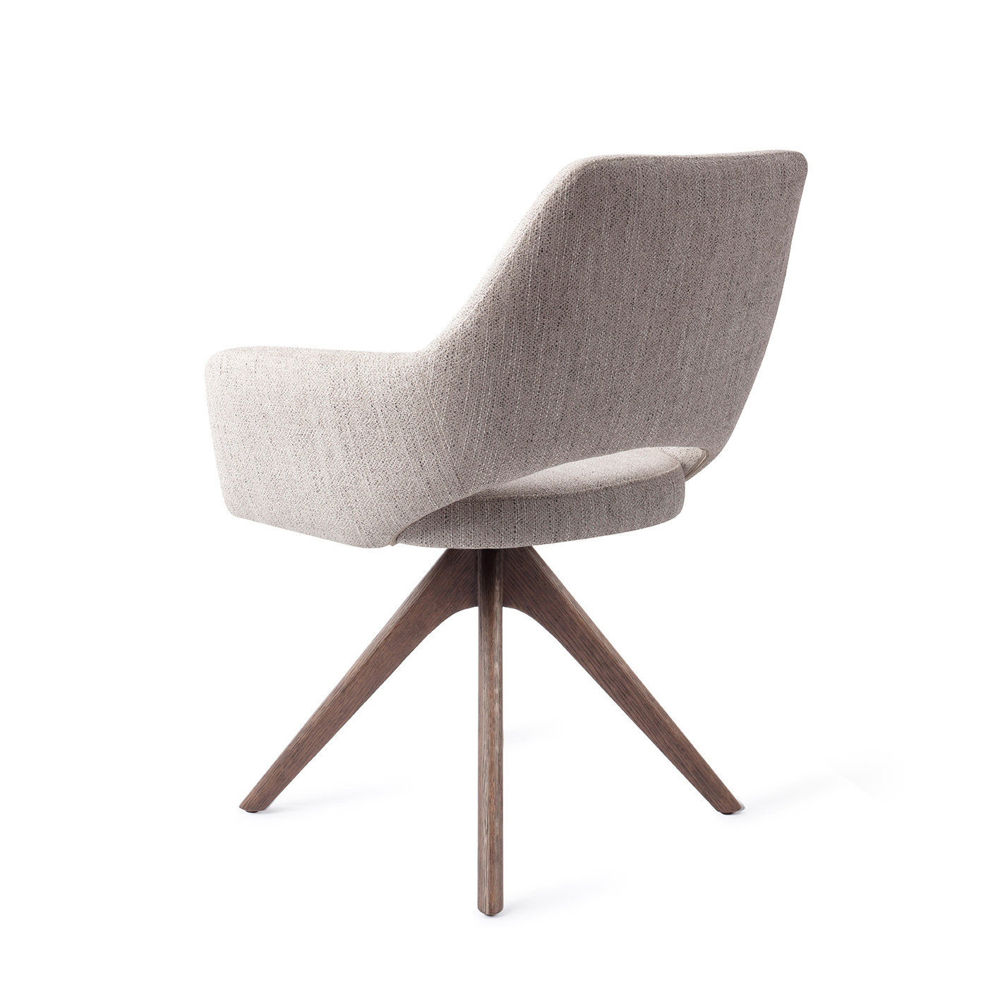 Jesper Home Esszimmerstuhl Yanai Pigeon Revolve Eiche Walnuss
