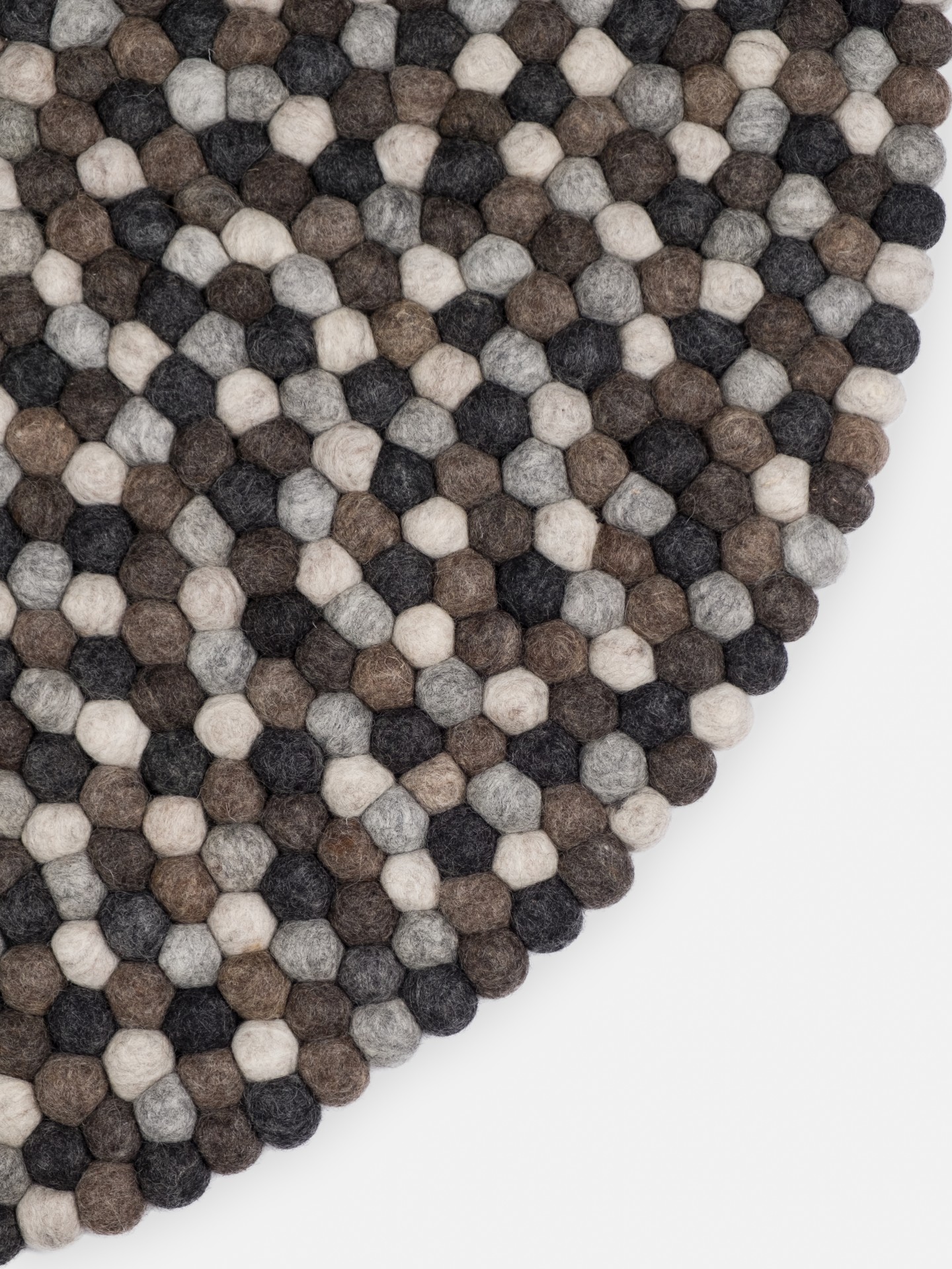 myfelt Nela Filzkugelteppich - 50 cm