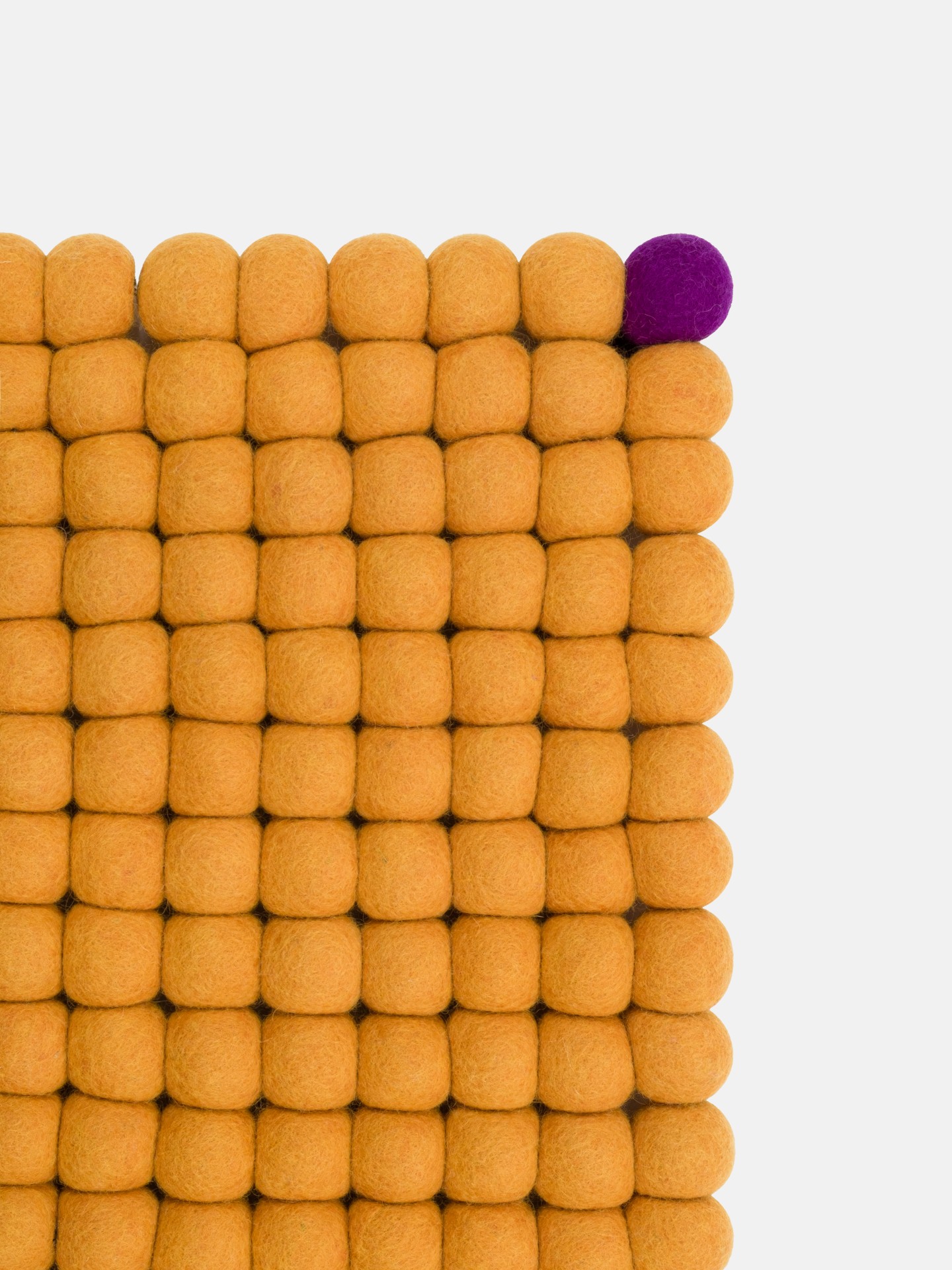 myfelt Big One ockergelb - 120x170 cm