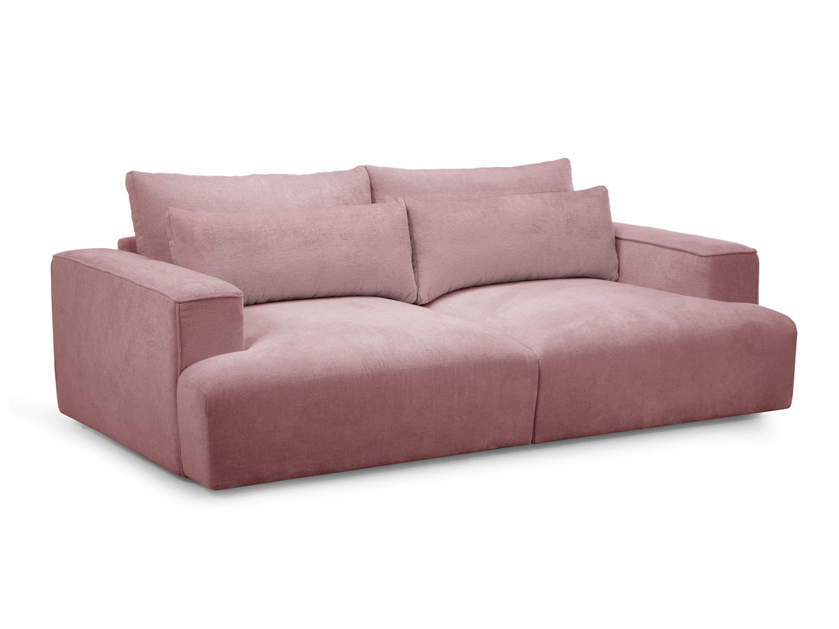Bobochic Twiny Sofa 3-Sitzer Stoff Rosa