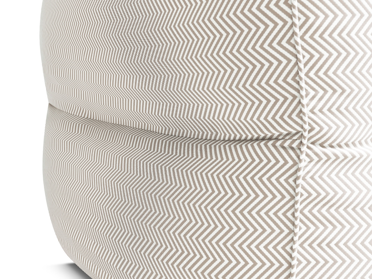 Bobochic Nour Gartensofa 2-Sitzer Stoff Beige