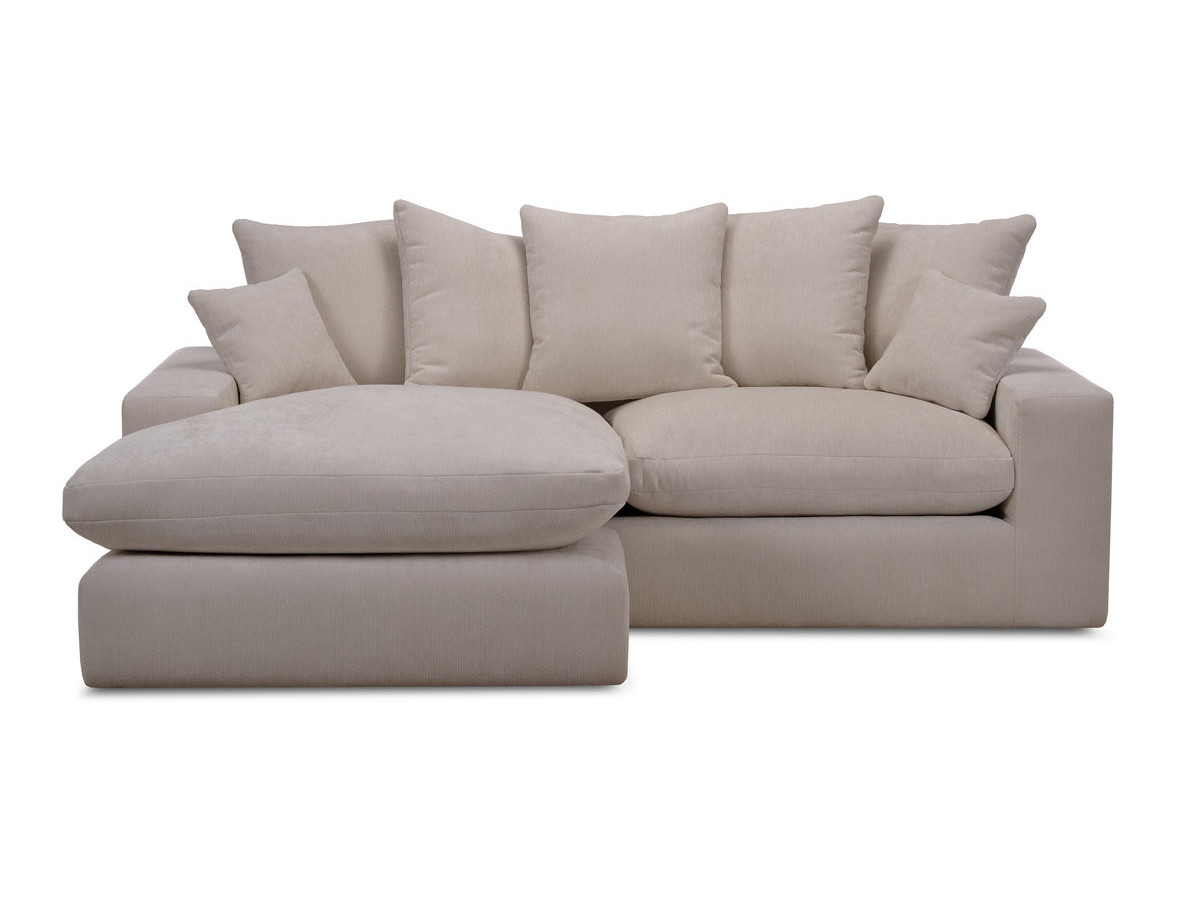 Bobochic Nevada Ecksofa Stoff Beige