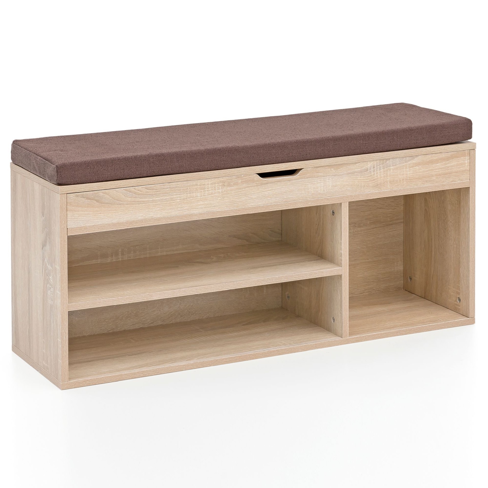 Schuhbank Hrisey Sonoma 104 × 32 × 51 cm