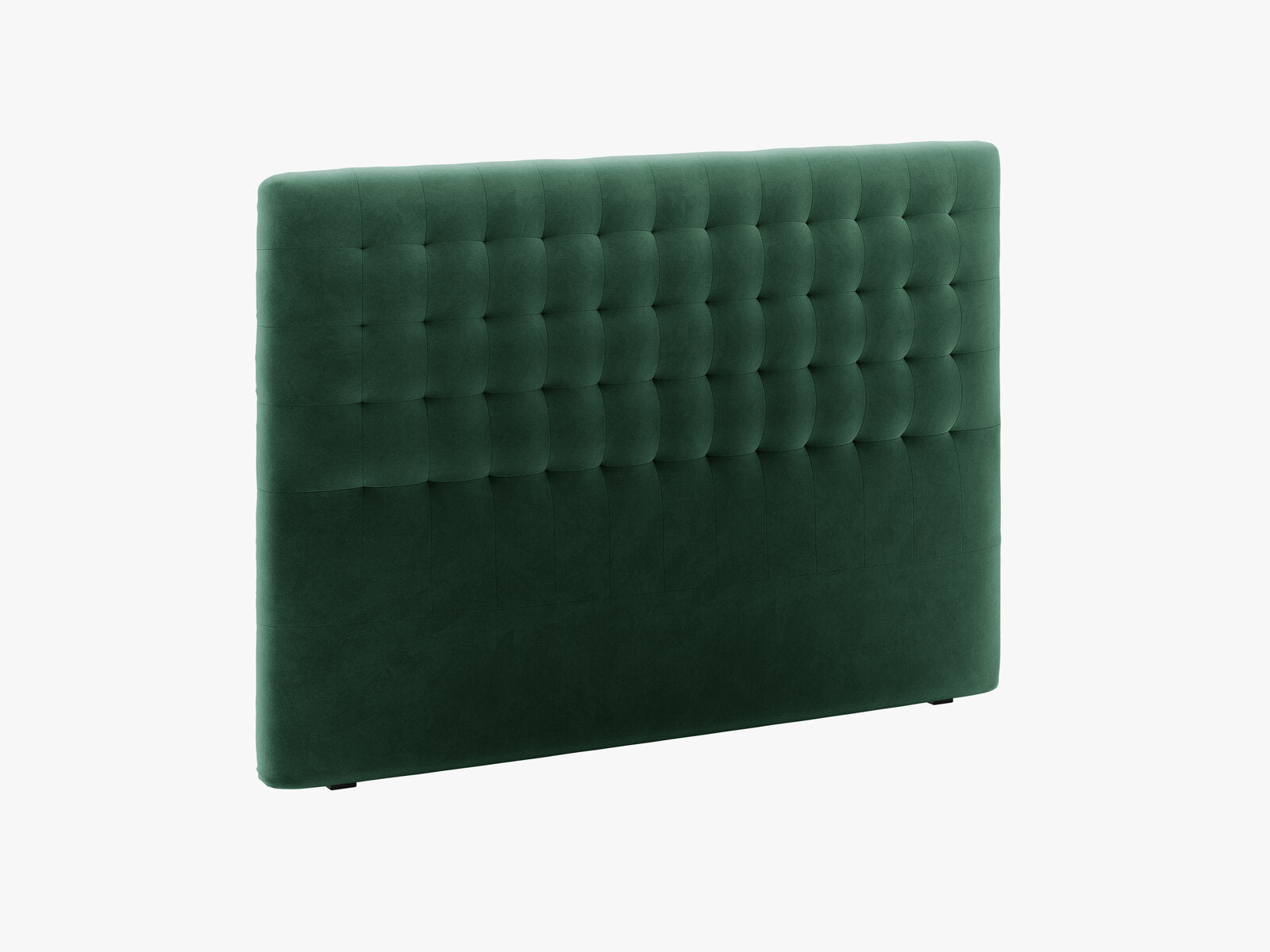 Micadoni Nova Samtiger Kopfteil 120 cm (H 120 cm) Samt Paris Grün 180x120