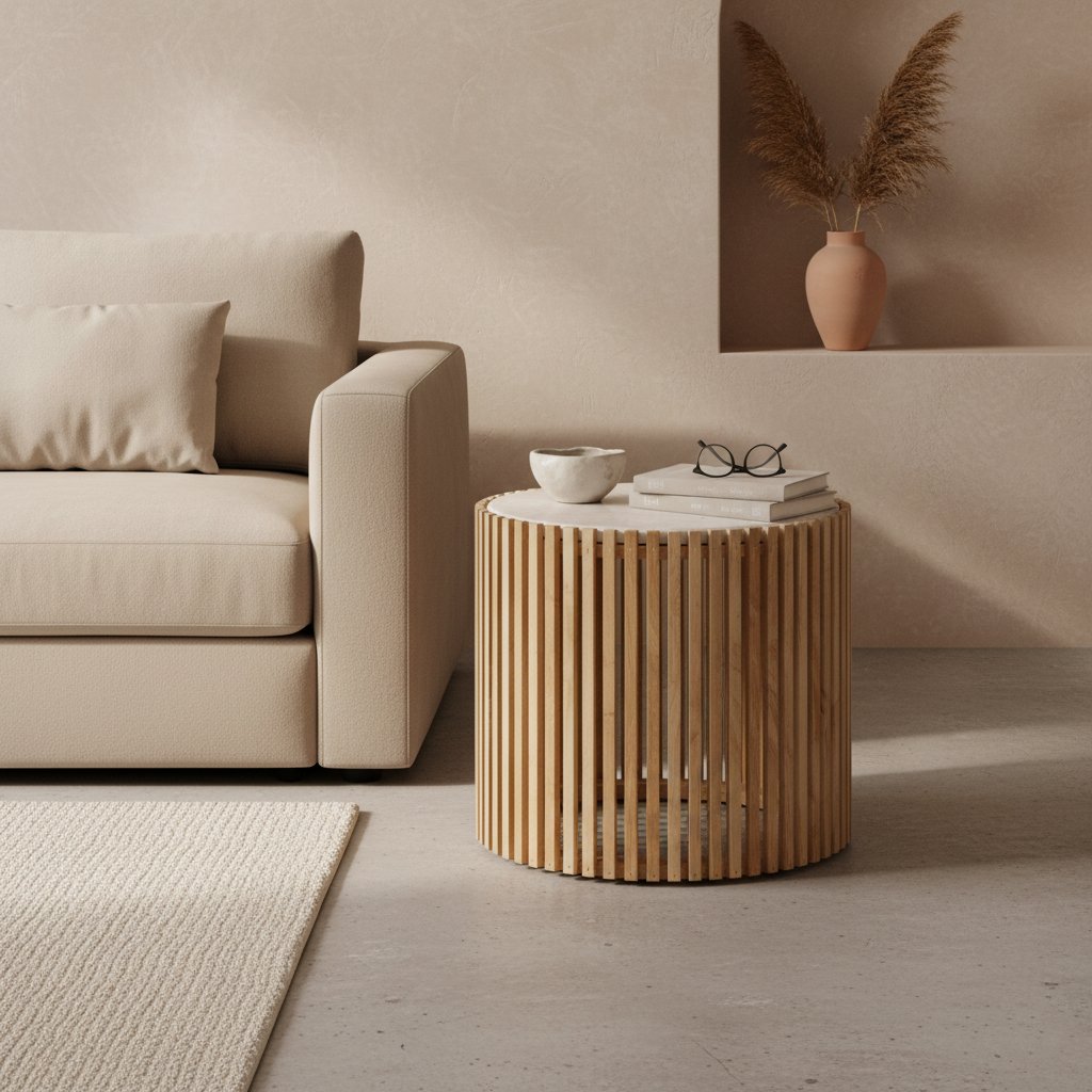 Raw Materials Infinity Beistelltisch Marmor