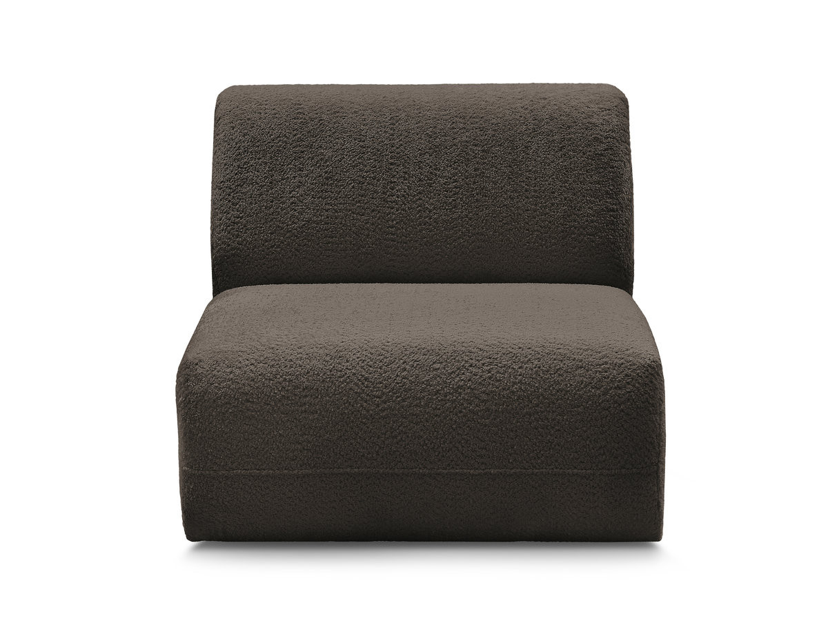 Bobochic Anda Sofamodul 1-Sitzer 84 × 103 cm Chenille Braun