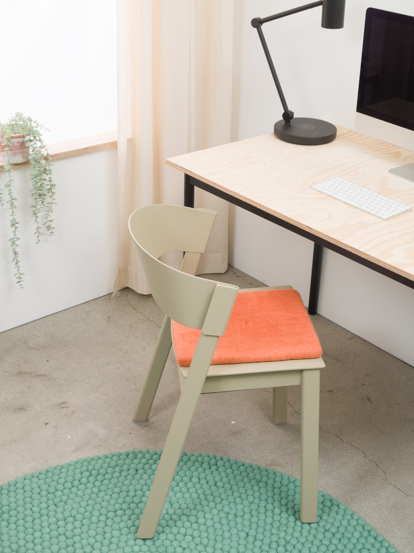 myfelt Lea - Flache Sitzauflage quadratisch