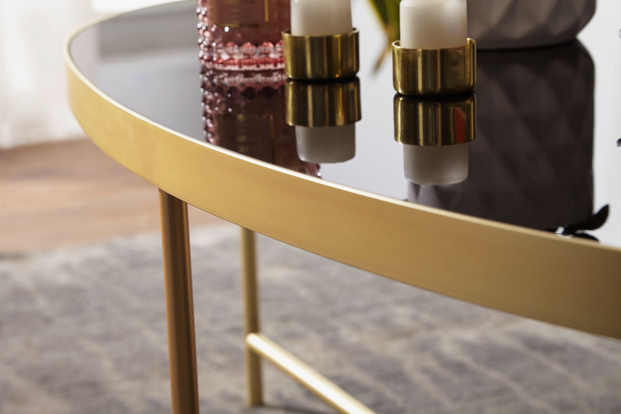 Couchtisch Rodvig Gold 110 × 56 × 40 cm