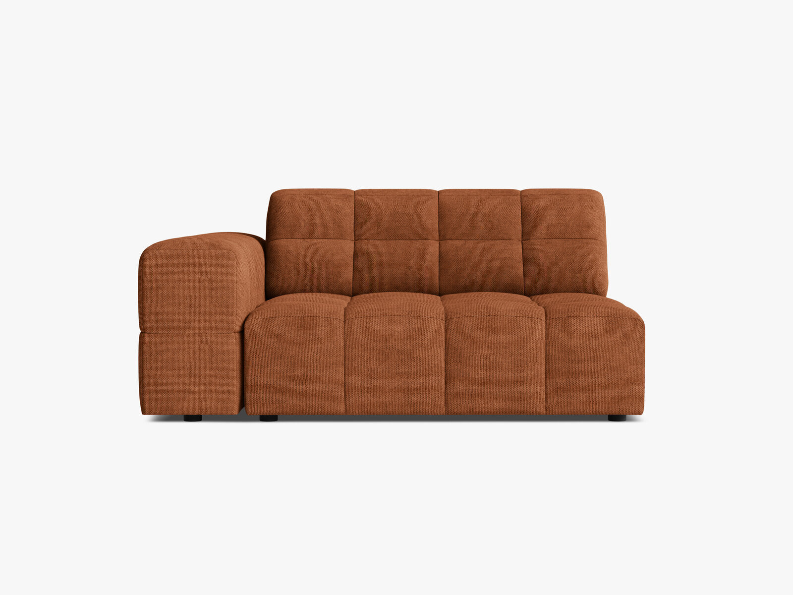 Micadoni Jennifer Sofamodul XL Links Chenille Eden Ziegel