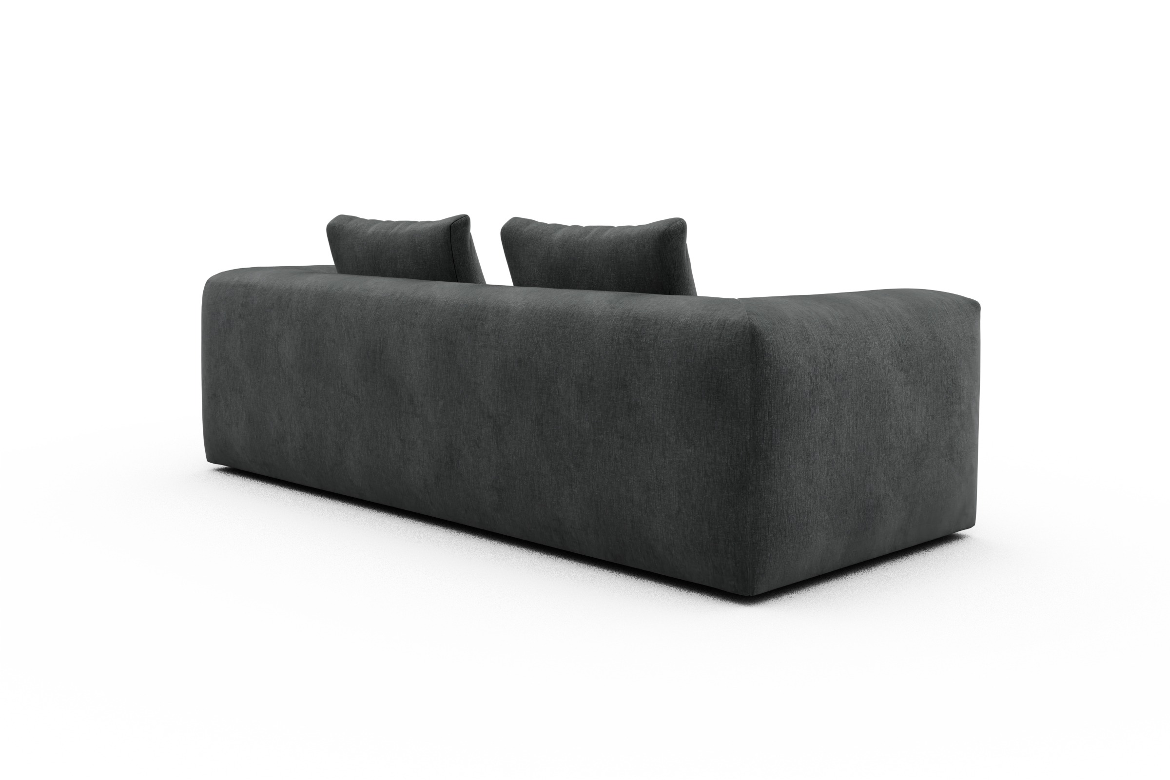 Sofa Fred 3-Sitzer Smooth-Deep-Warm-Grey