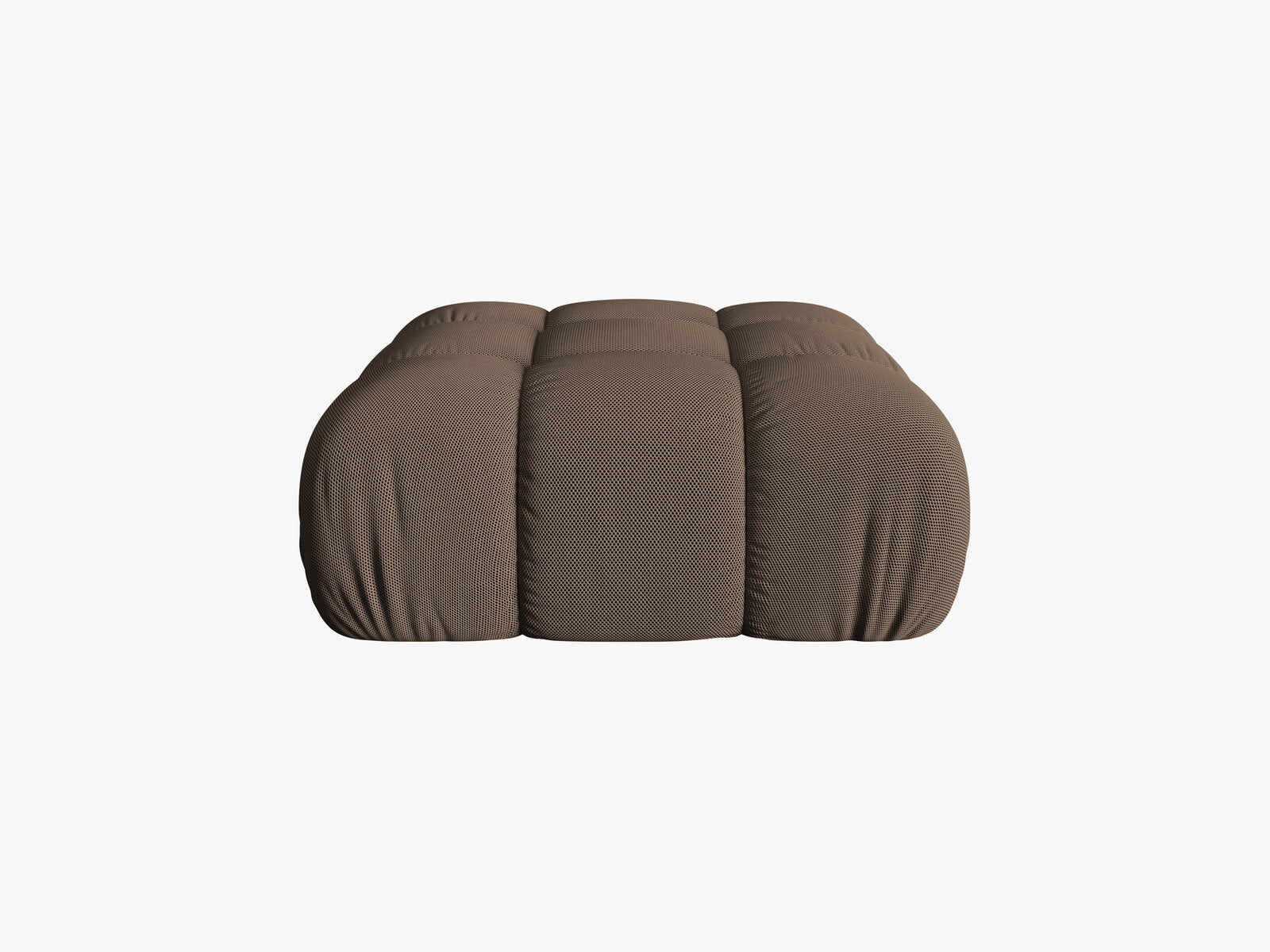 Micadoni Hocker Bellis 3D-Stoff Sonic Braun