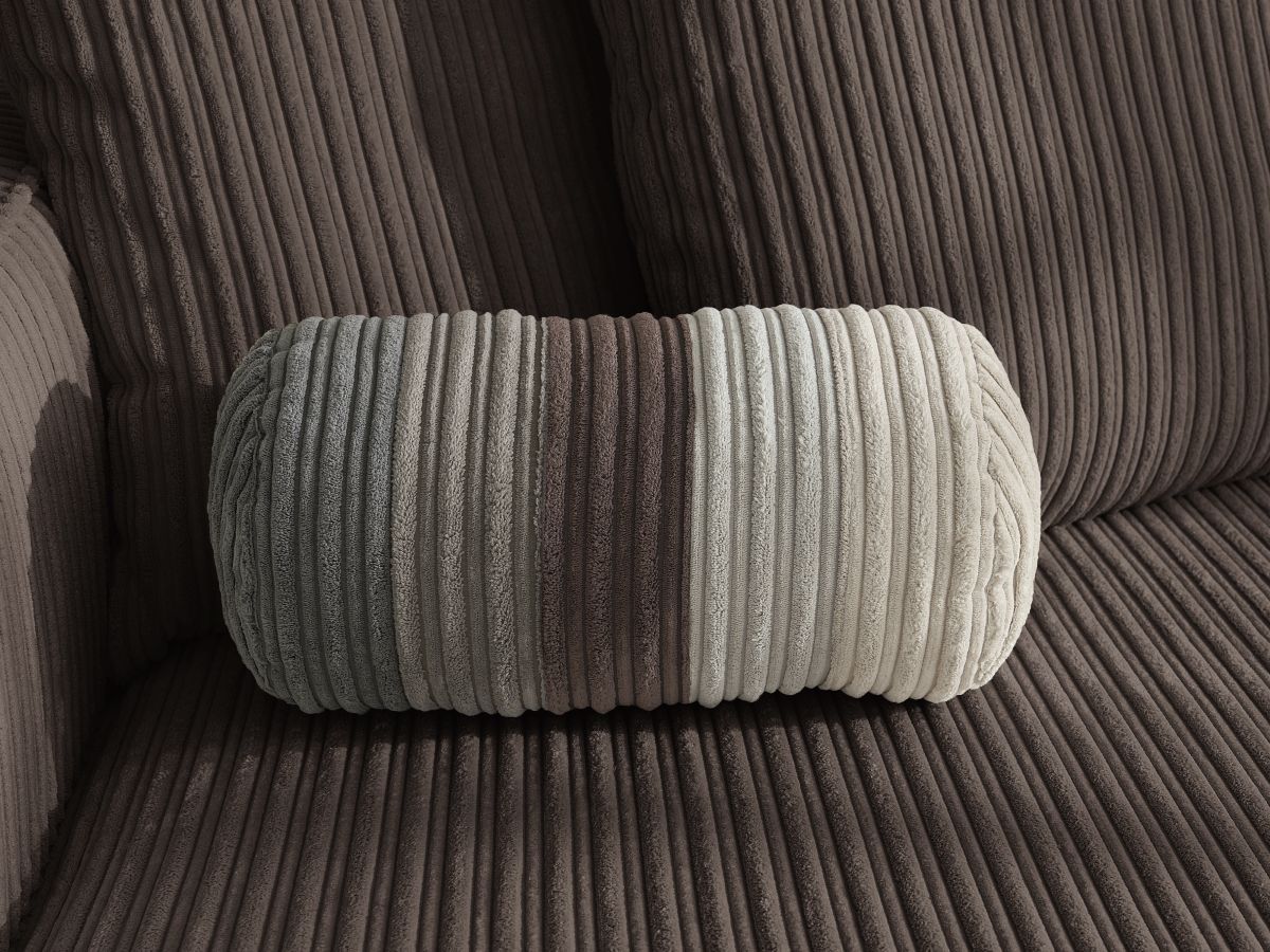 Bobochic Nina Ecksofa Cordsamt Braun Ecke rechts