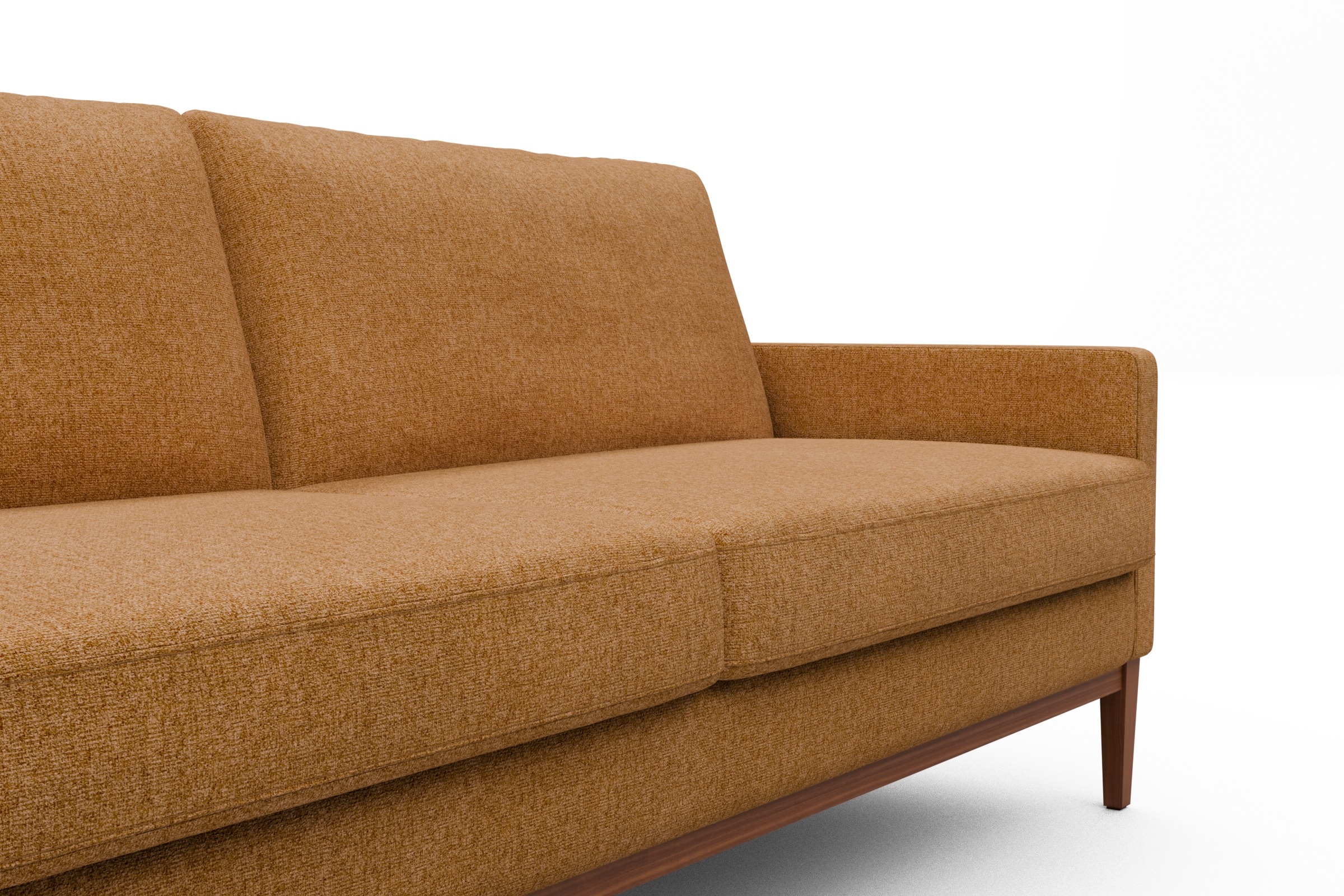 Sofa Bodo 2-Sitzer Casone-Warm-Yellow
