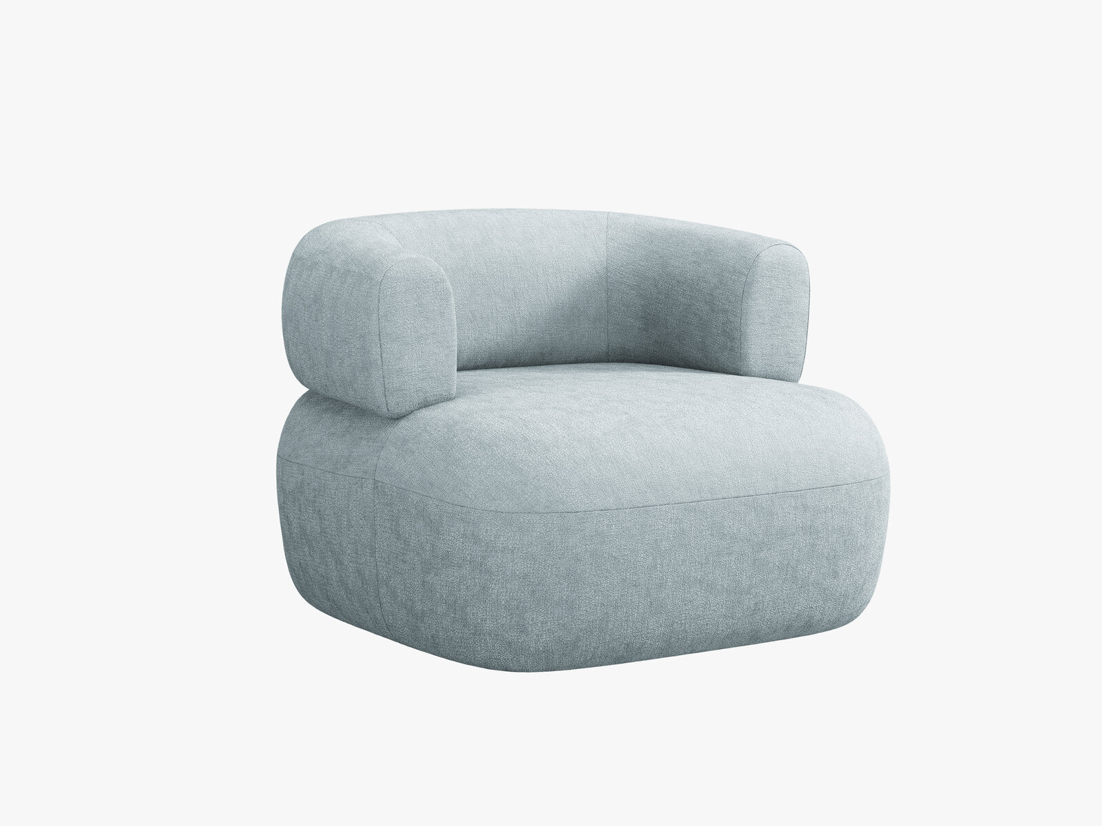 Micadoni Sessel Jenny Chenille Perfect Harmony Hellblau