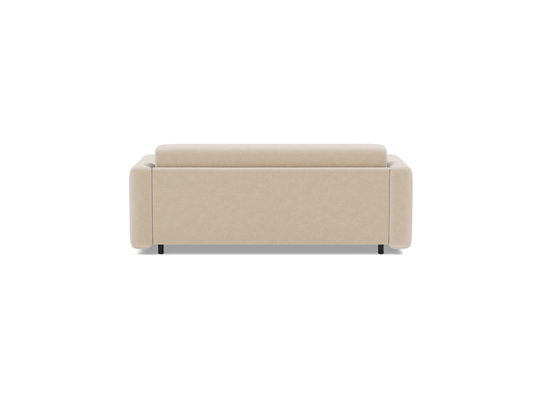 Schlafsofa Killian mit Taschenfederkernmatratze 140 Chenille Esina 410-Almond-Beige