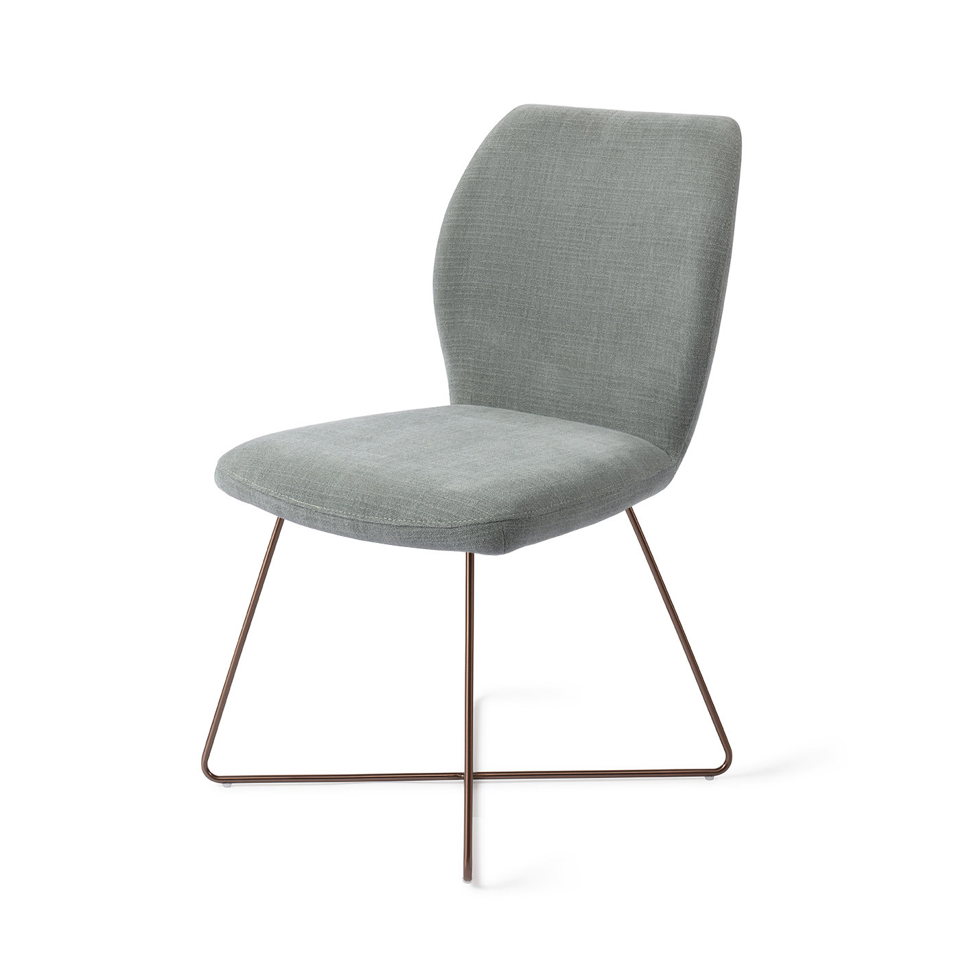 Jesper Home Esszimmerstuhl Ikata Breezy Blue Cross Rose
