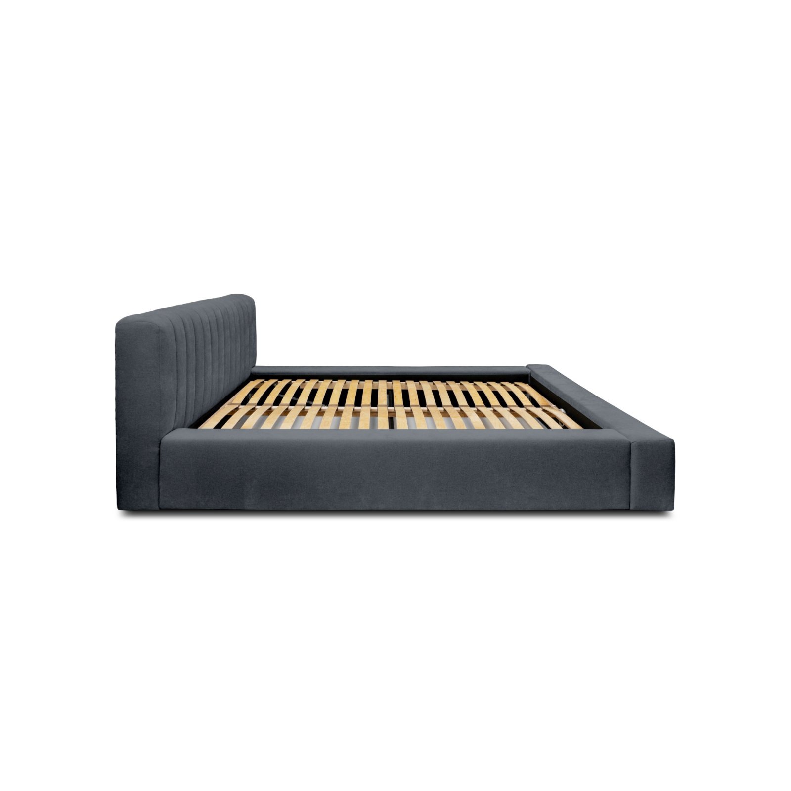 Polsterbett Carno Chenille 140x200 mit Holzrahmen Ditra-New 11