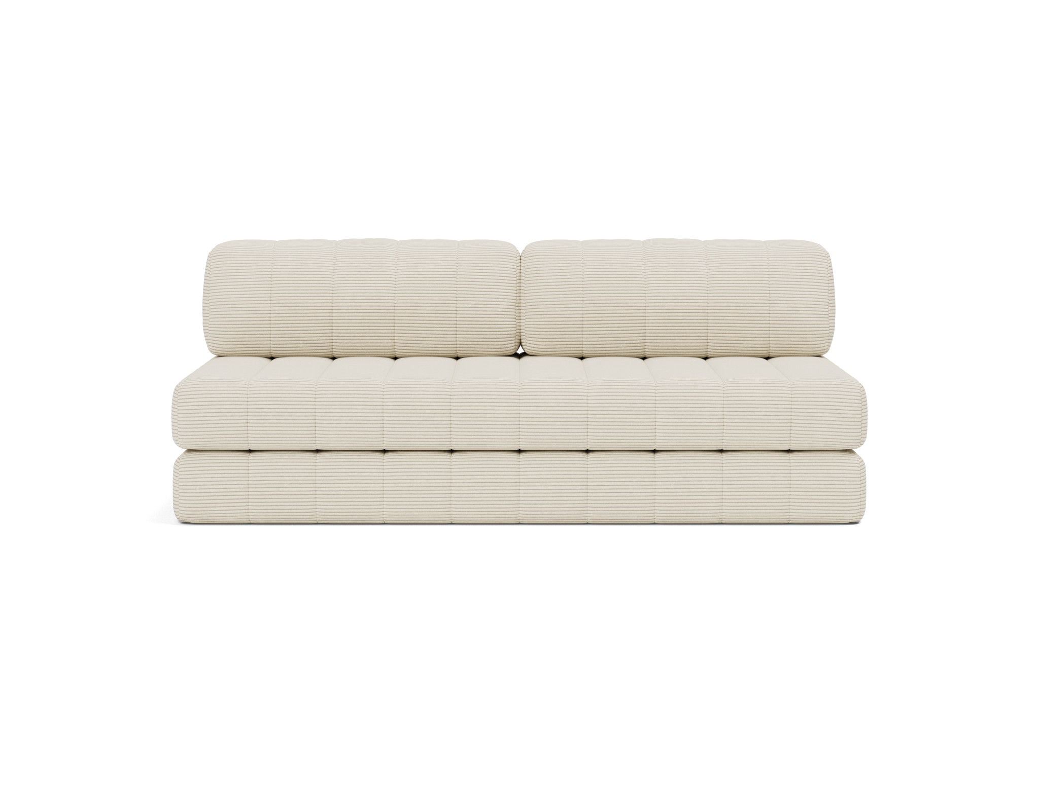 Schlafsofa CozyPad Kord Corduroy 594-Ivory