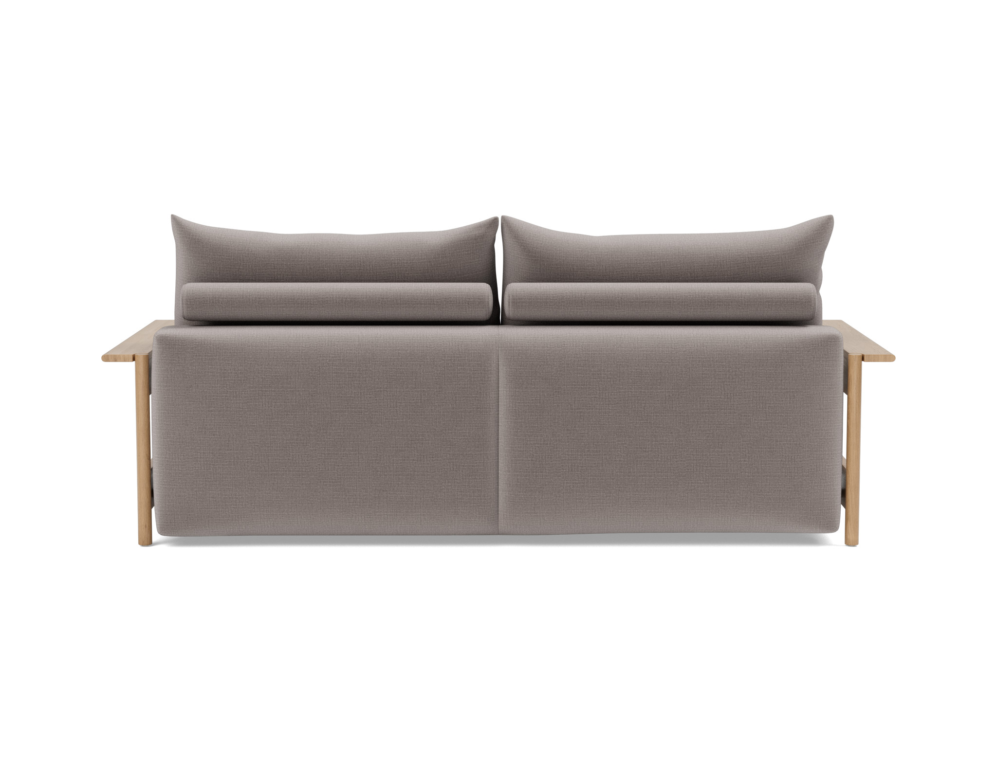 Schlafsofa Malloy Wood Chenille Esina 418-Truffle