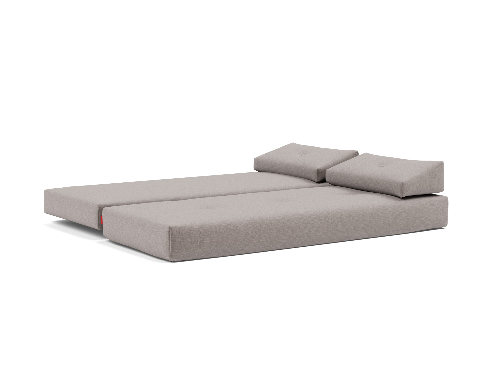 Tagesbett Sigmund Chenille Esina 418-Truffle Beine Drip Eiche