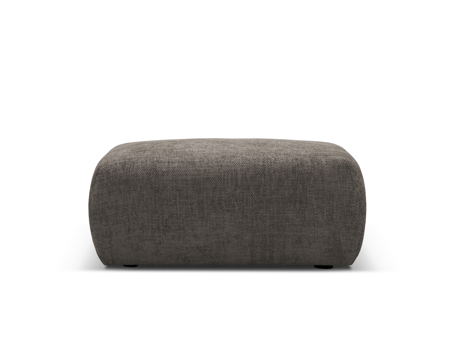 Cosmopolitan Design Pouf Matera Chenille Eden Hellgrau