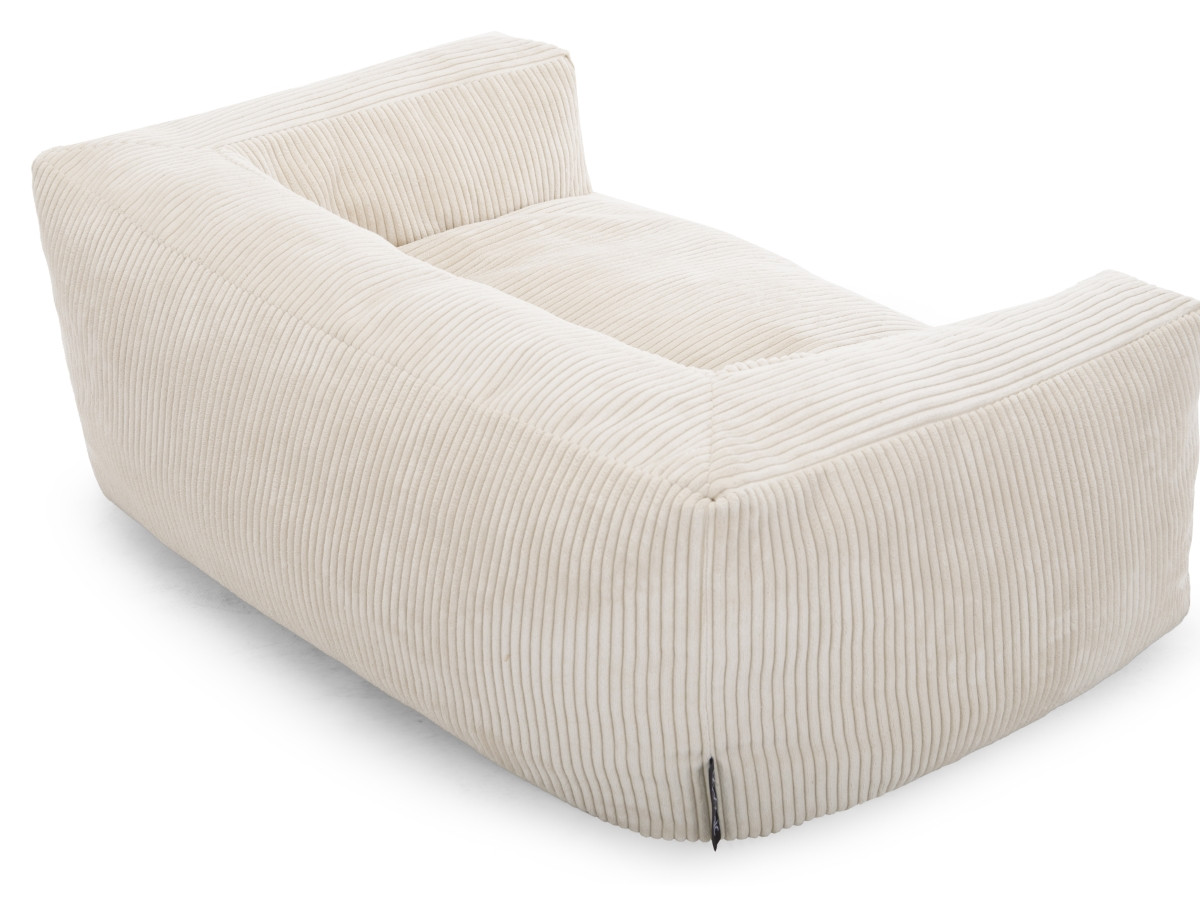 Bobochic Salto Hundekorb Cordsamt Beige, Größe L (90 cm)