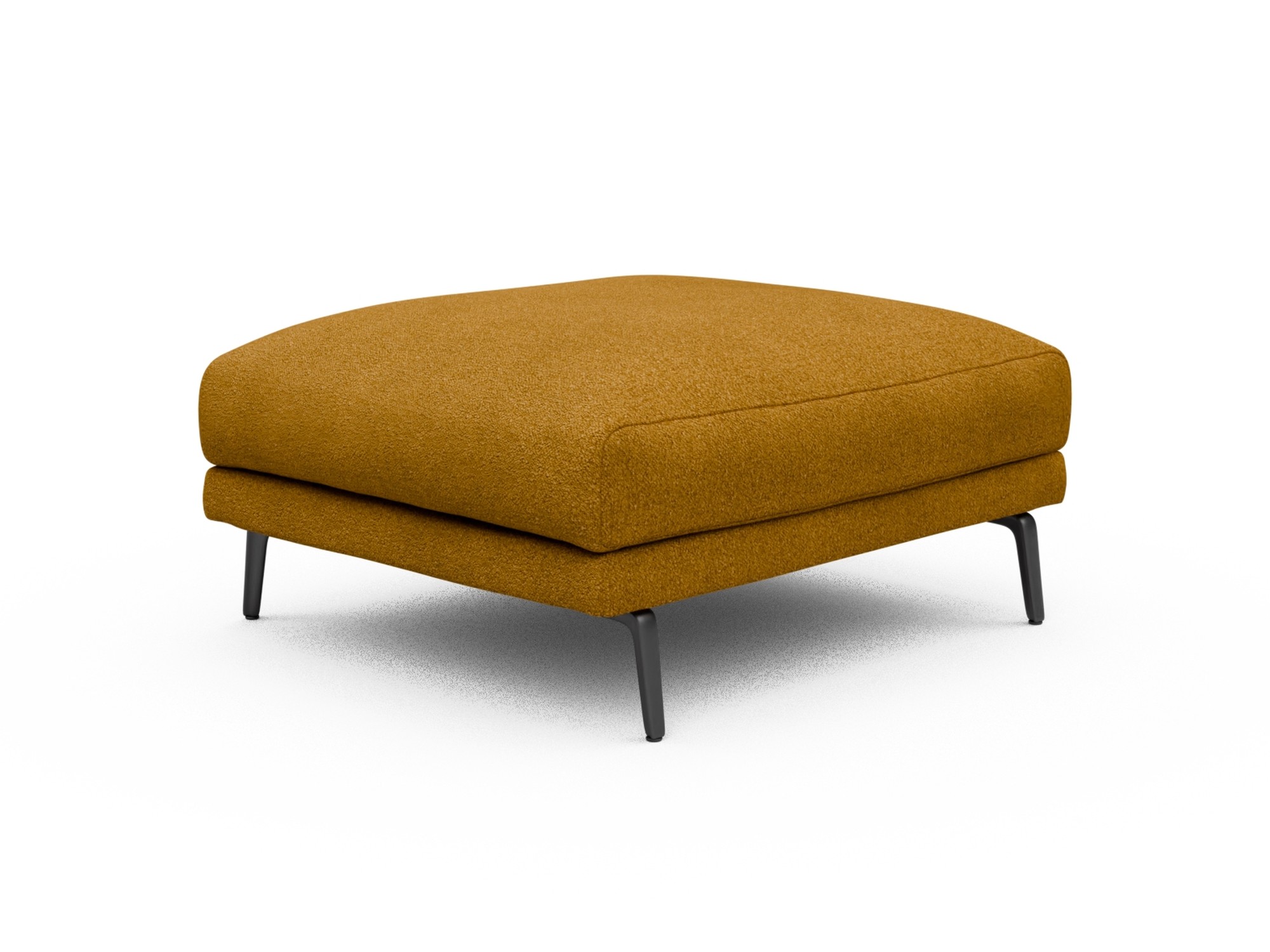 Skandi Home Ottomane Karl Boucle-Ochre moebelfaktor