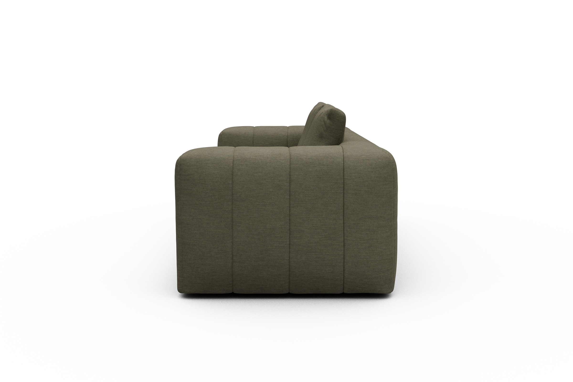 Sofa Hugo 3-Sitzer Vivus-Dusty-Olive