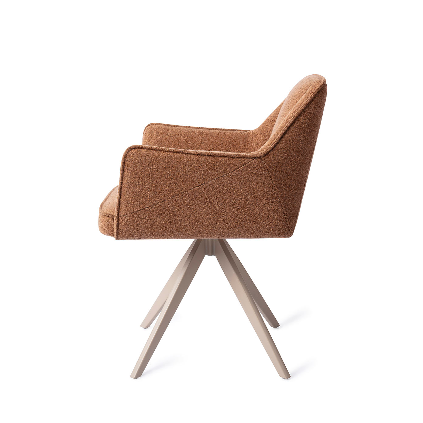 Jesper Home Esszimmerstuhl Tome Cinnamon-Bun Turn Beige