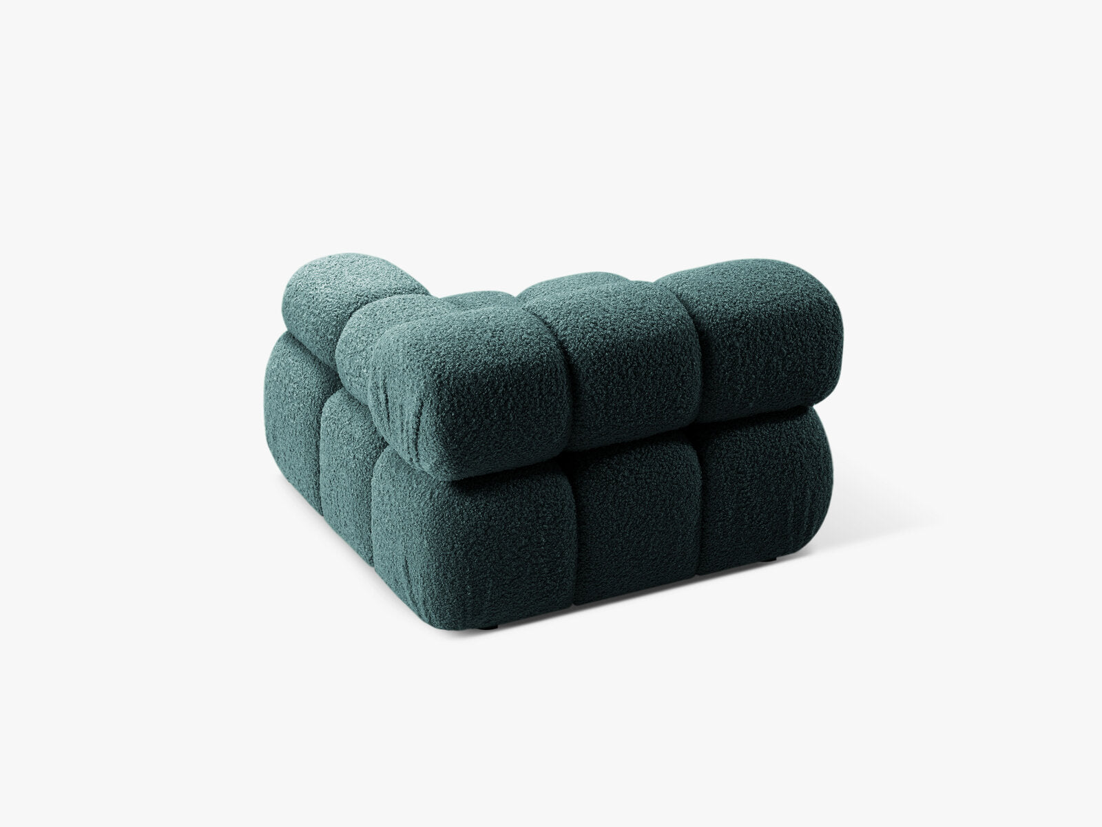 Micadoni Eckmodul Bellis Rechts Boucle Rolf Petrol