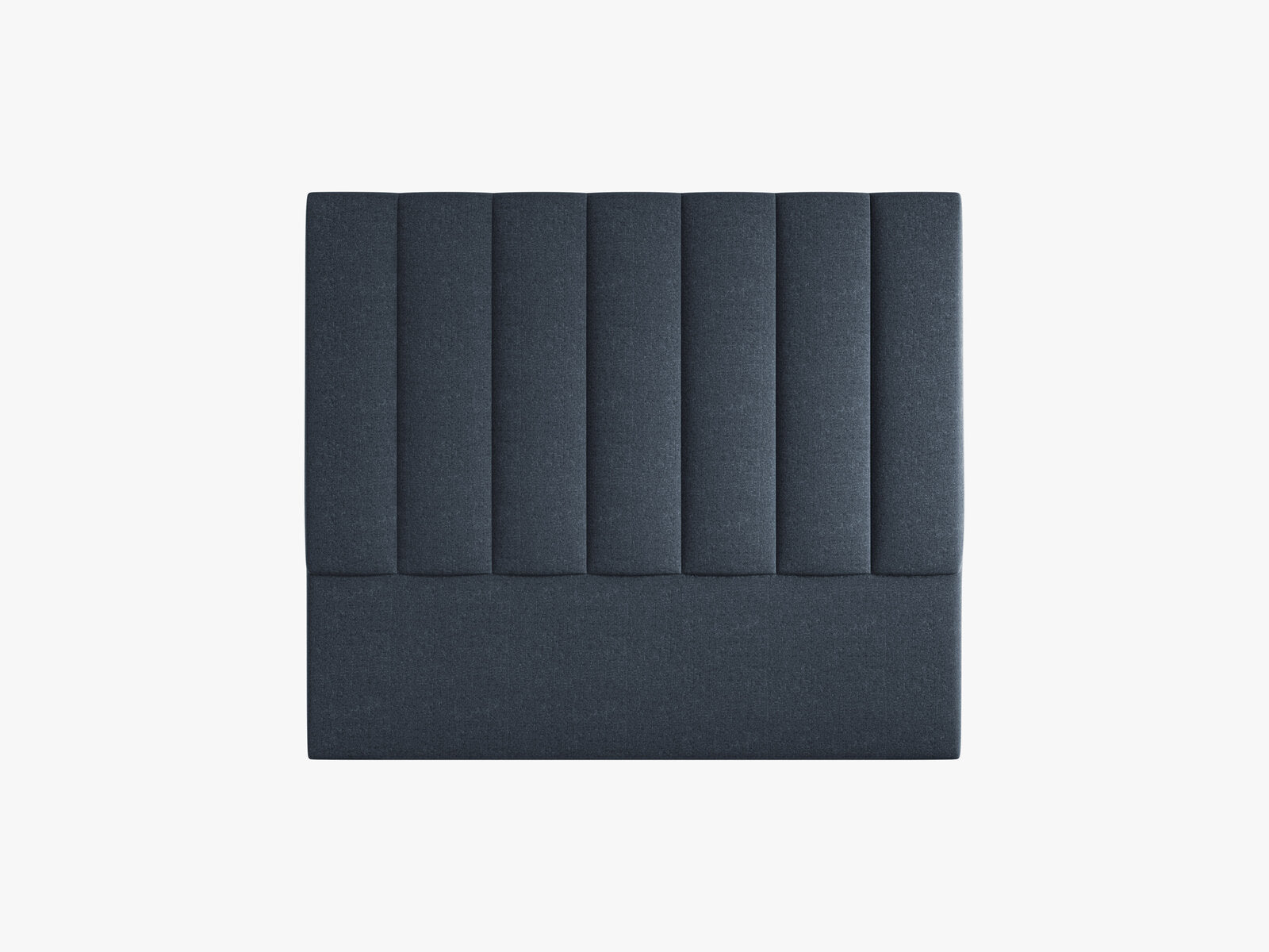Micadoni Marl Polster-Kopfteil Chenille Eden Marineblau 140x120