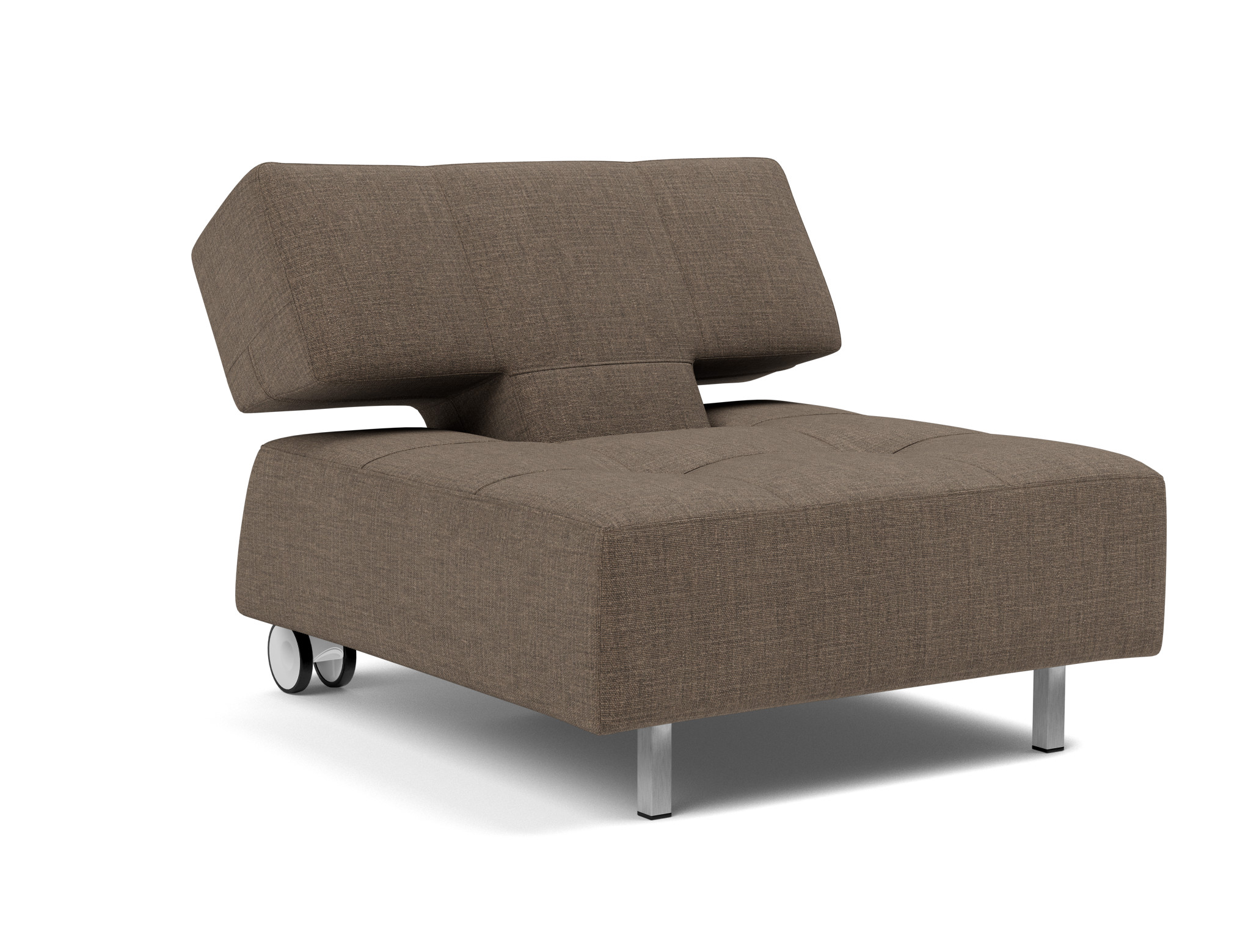 Sessel Long Horn D.E.L. Chenille Esina 411-Cedar-Brown